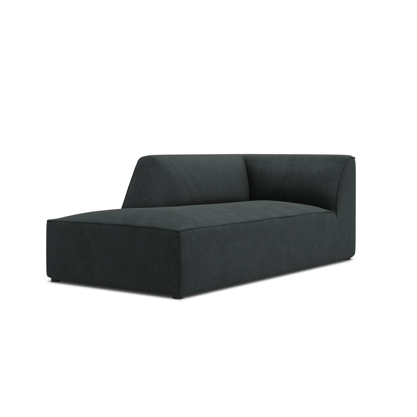 Ruby 2-Sitzer Sofa Chaiselongue Links, mit Bezug in Samt, Cord oder Strukturstoff, 180x93 cm - Image 45