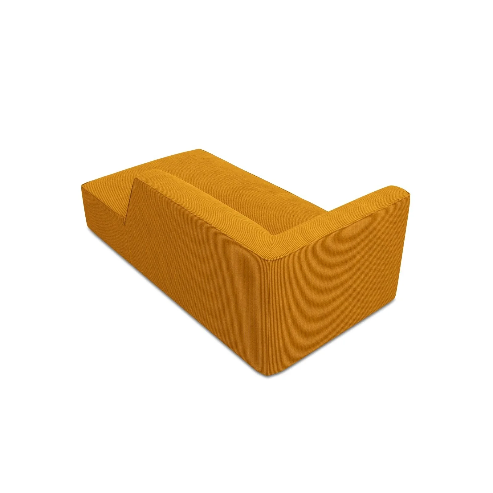 Ruby 2-Sitzer Sofa Chaiselongue Rechts, mit Bezug in Samt, Cord oder Strukturstoff, 180x93 cm - Image 16