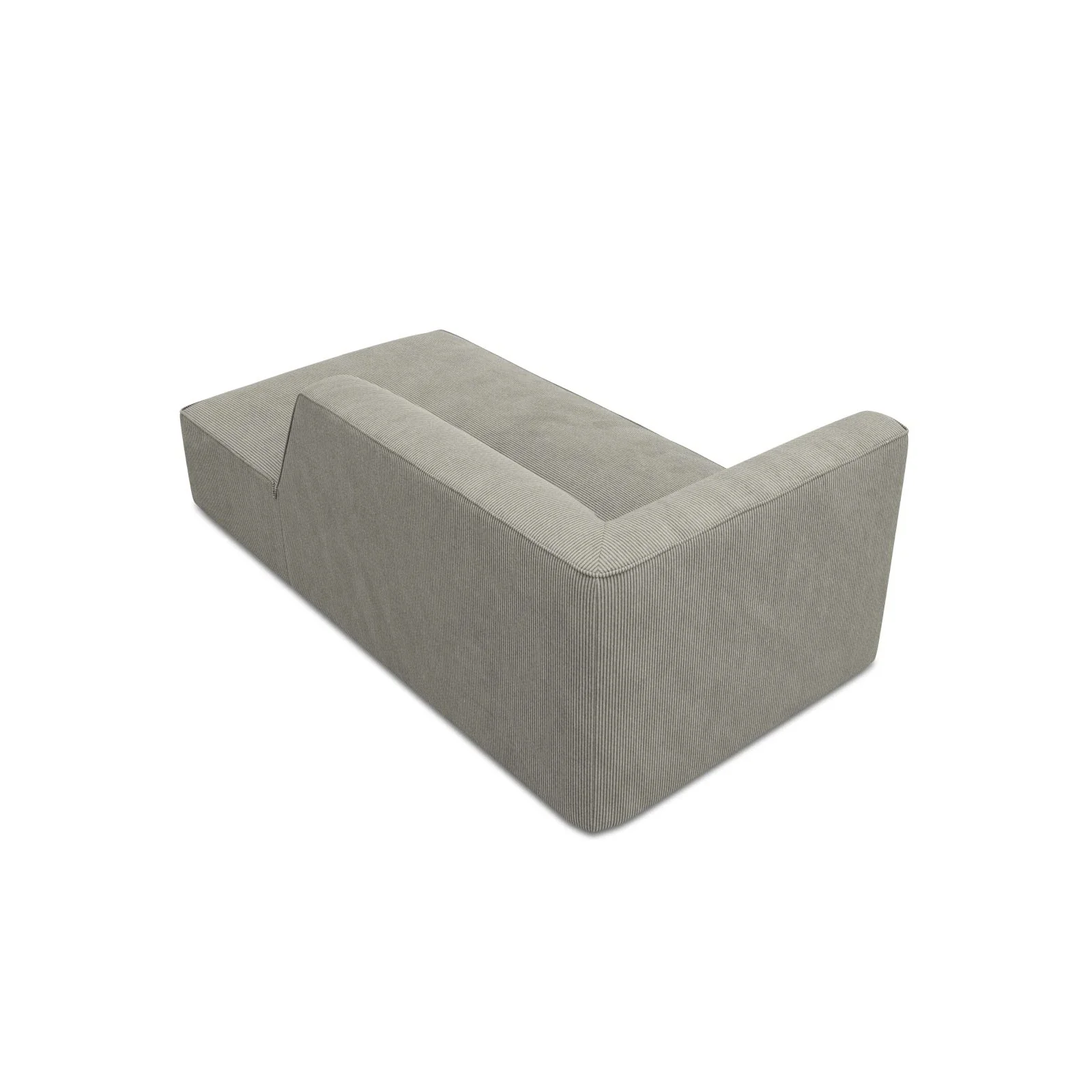 Ruby 2-Sitzer Sofa Chaiselongue Rechts, mit Bezug in Samt, Cord oder Strukturstoff, 180x93 cm - Image 34