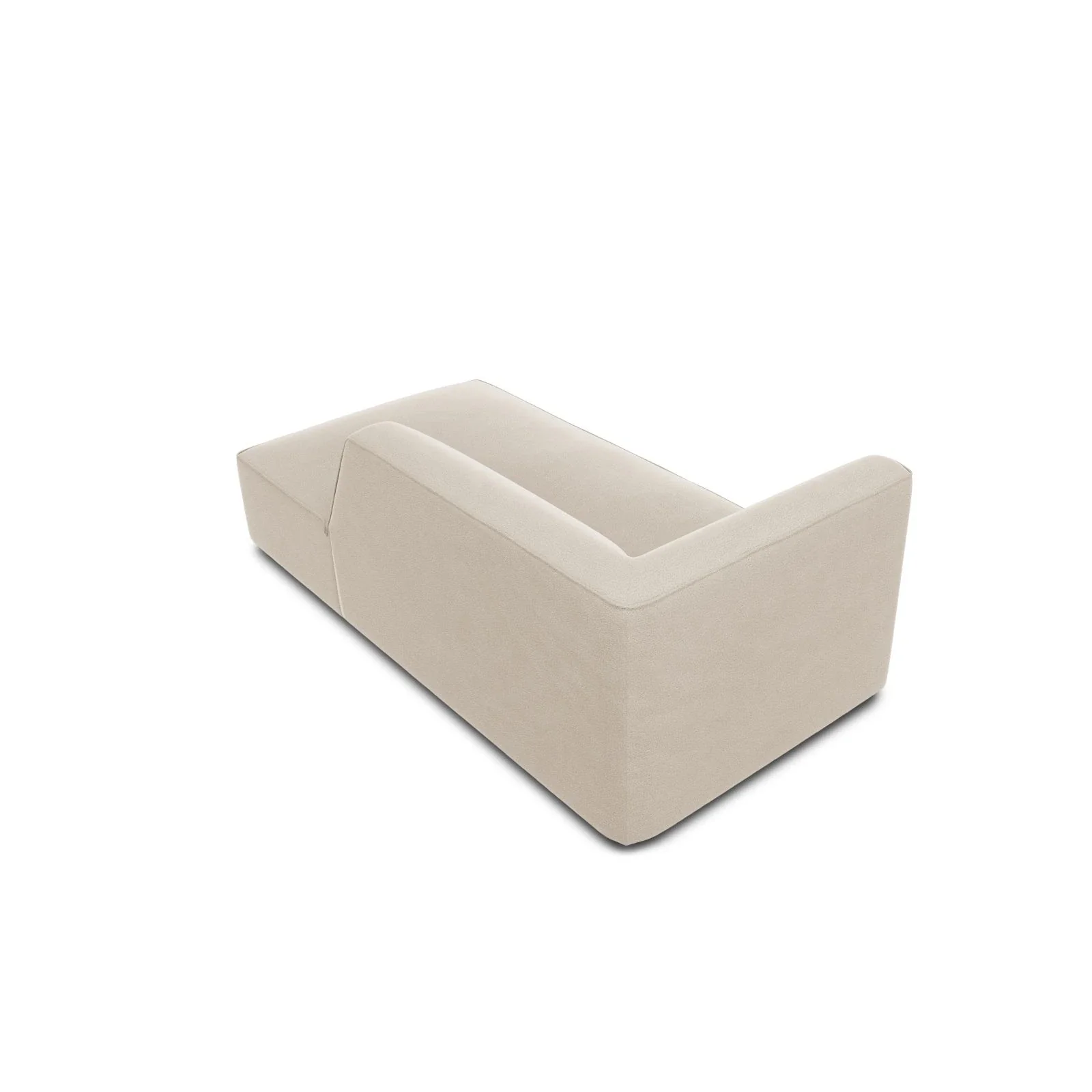 Ruby 2-Sitzer Sofa Chaiselongue Rechts, mit Bezug in Samt, Cord oder Strukturstoff, 180x93 cm - Image 96