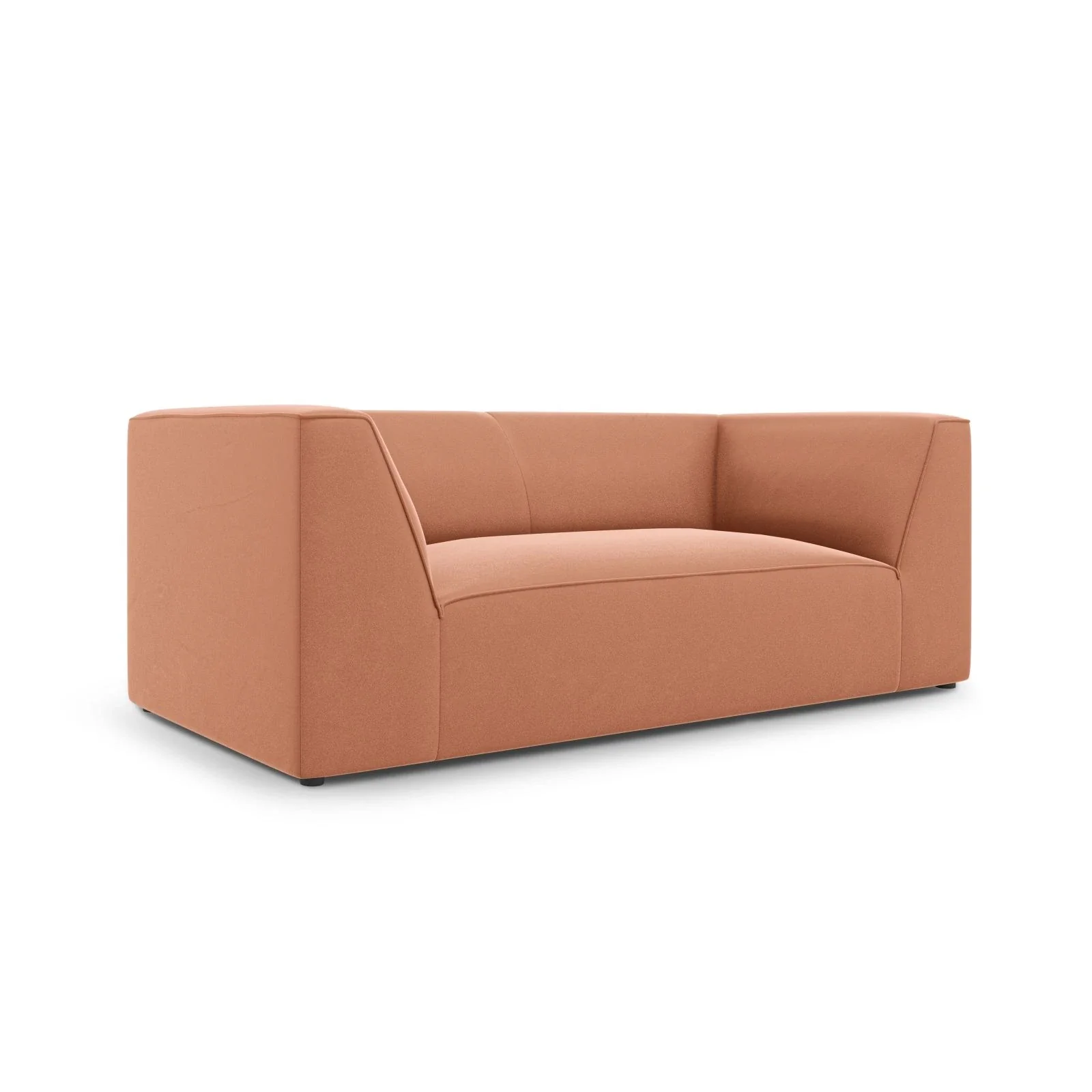 Ruby 2-Sitzer Sofa mit Bezug in Samt, Cord oder Strukturstoff, 174x93 cm - Image 115