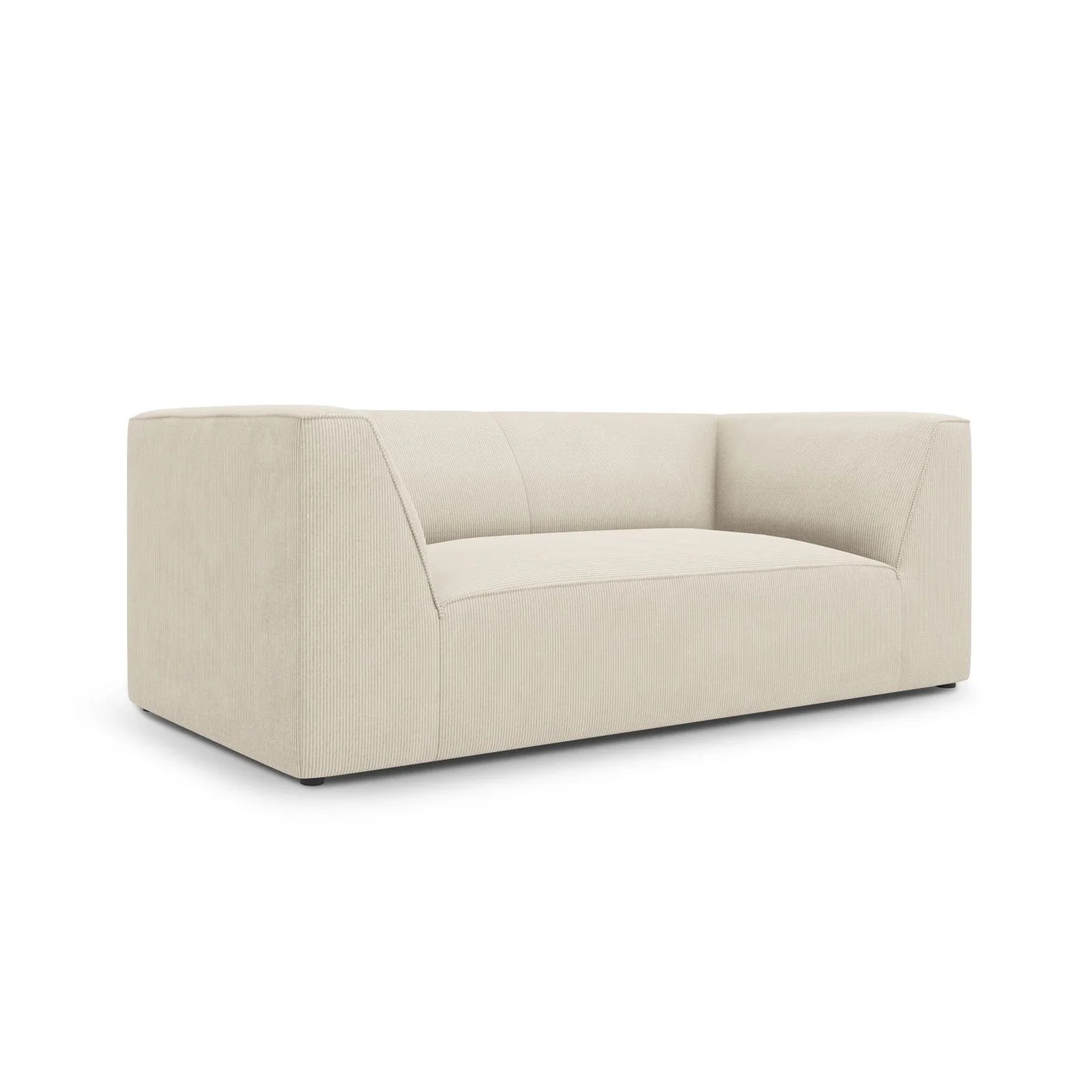 Ruby 2-Sitzer Sofa mit Bezug in Samt, Cord oder Strukturstoff, 174x93 cm - Image 2
