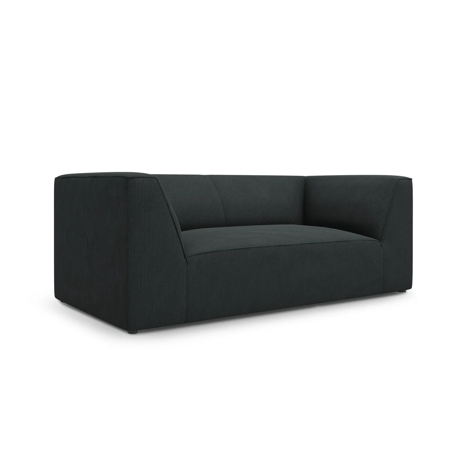 Ruby 2-Sitzer Sofa mit Bezug in Samt, Cord oder Strukturstoff, 174x93 cm - Image 37