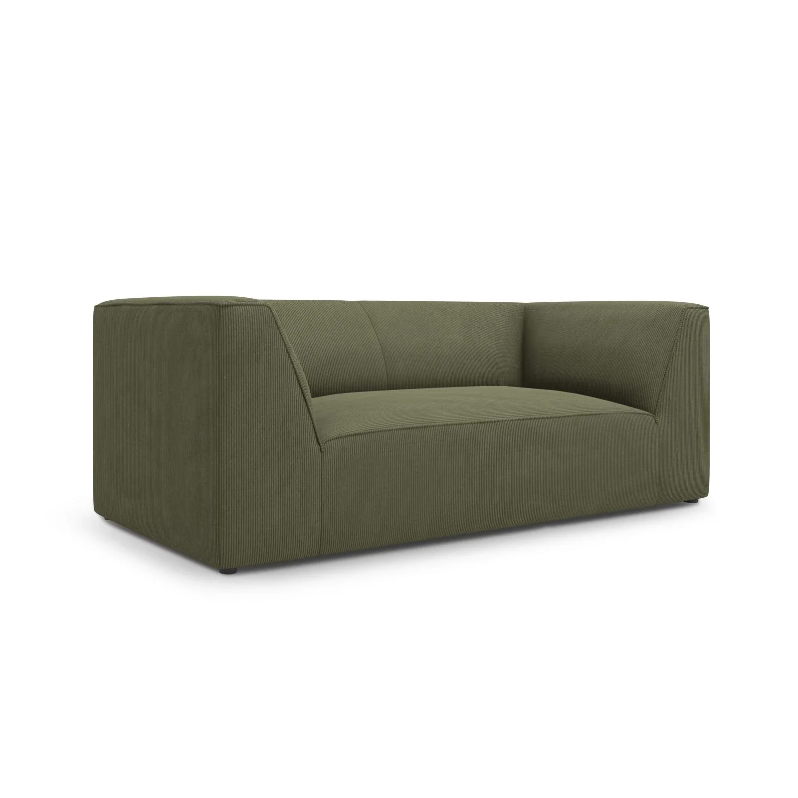 Ruby 2-Sitzer Sofa mit Bezug in Samt, Cord oder Strukturstoff, 174x93 cm - Image 8