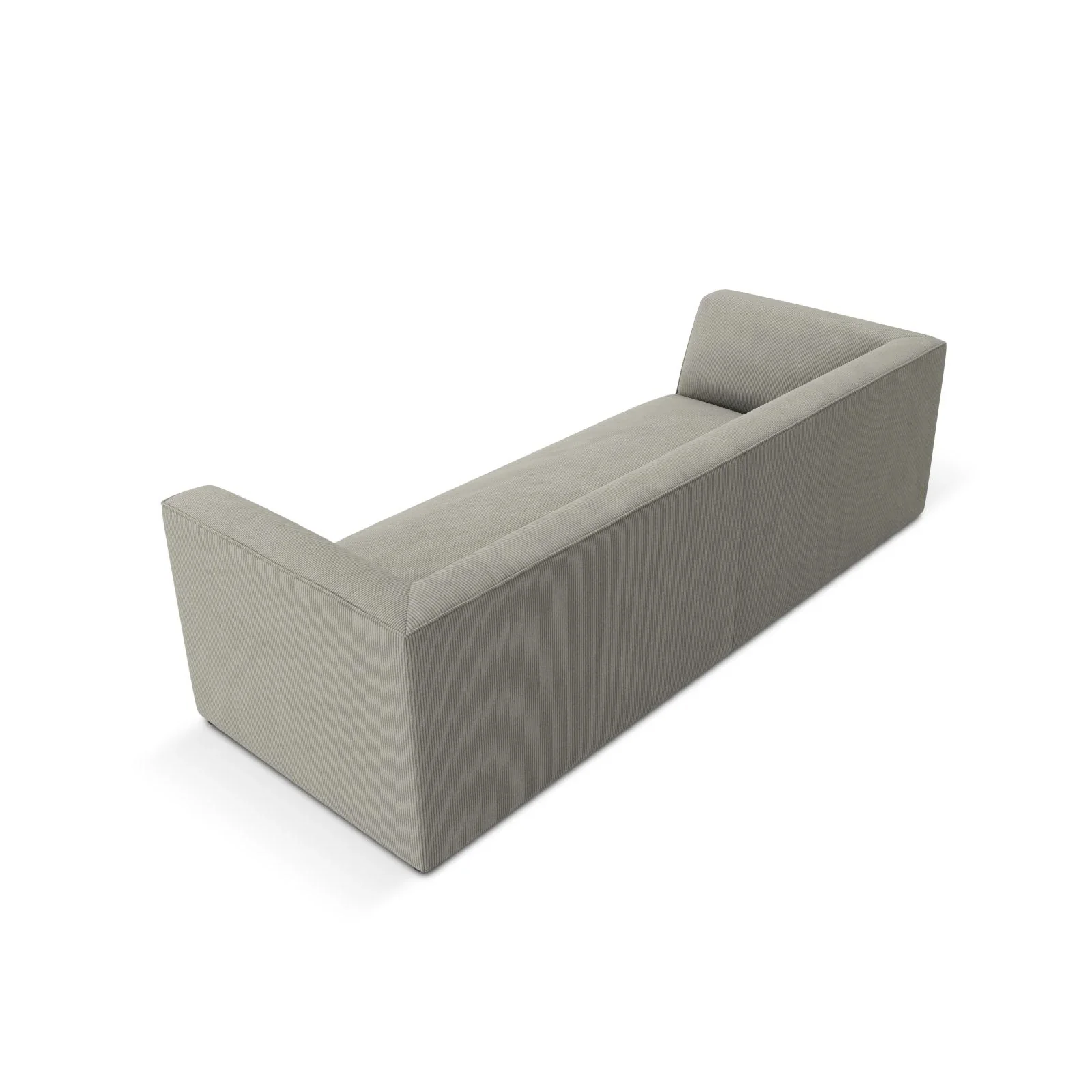 Ruby 3-Sitzer Sofa mit Bezug aus Samt, Cord oder Strukturstoff, 232x93 cm - Image 28