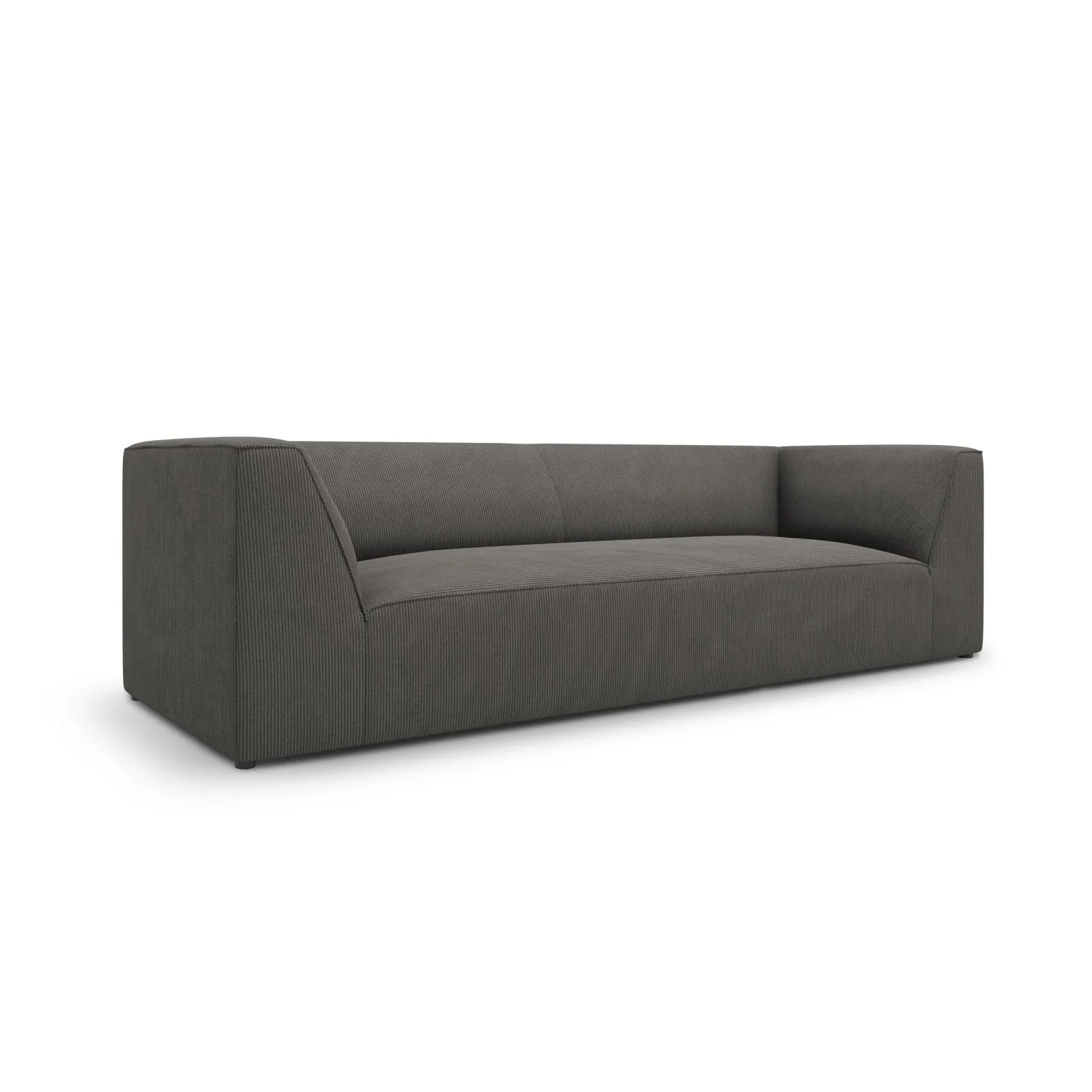 Ruby 3-Sitzer Sofa mit Bezug aus Samt, Cord oder Strukturstoff, 232x93 cm - Image 32