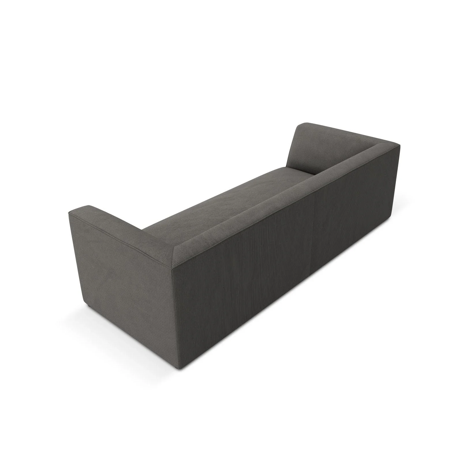 Ruby 3-Sitzer Sofa mit Bezug aus Samt, Cord oder Strukturstoff, 232x93 cm - Image 33