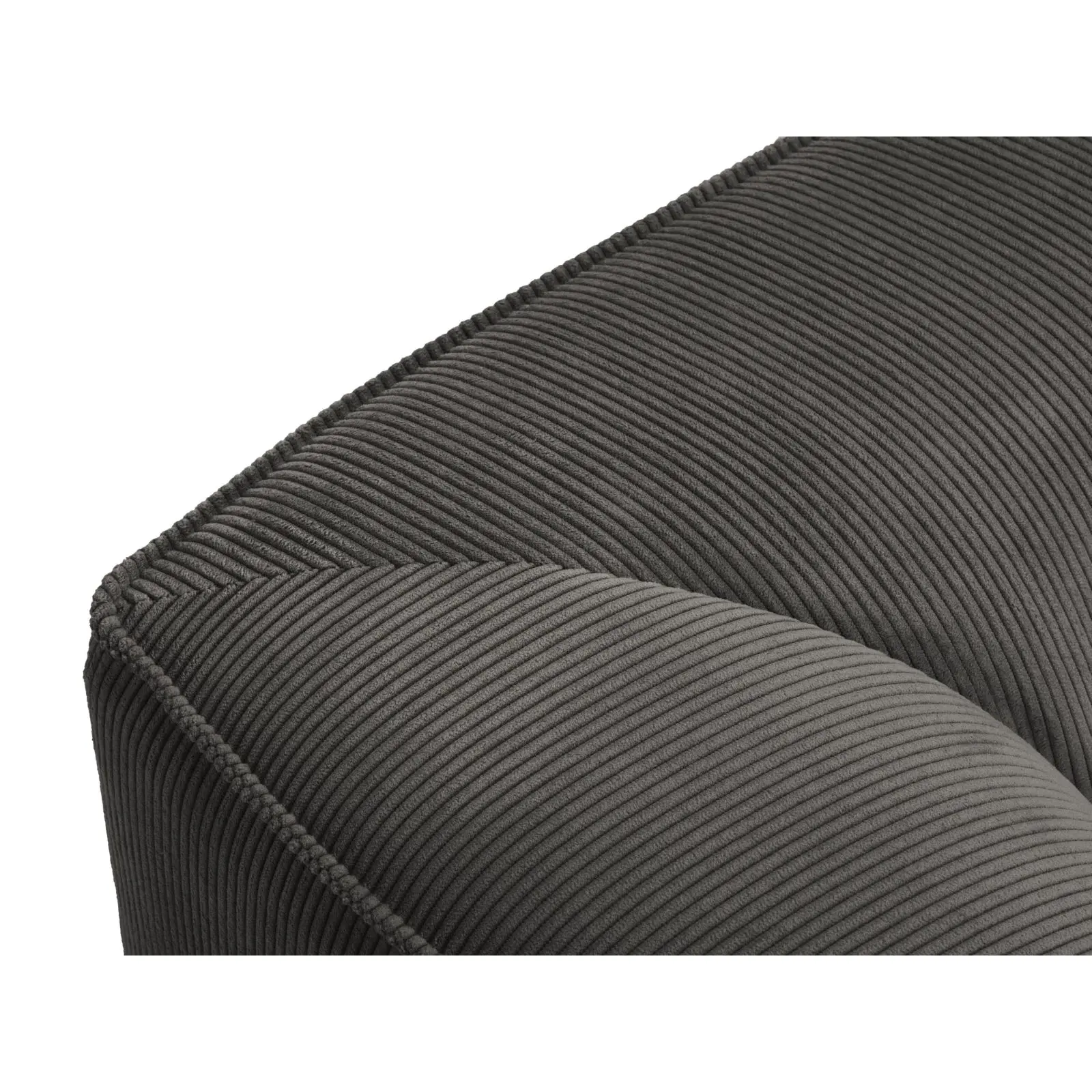 Ruby 3-Sitzer Sofa mit Bezug aus Samt, Cord oder Strukturstoff, 232x93 cm - Image 35