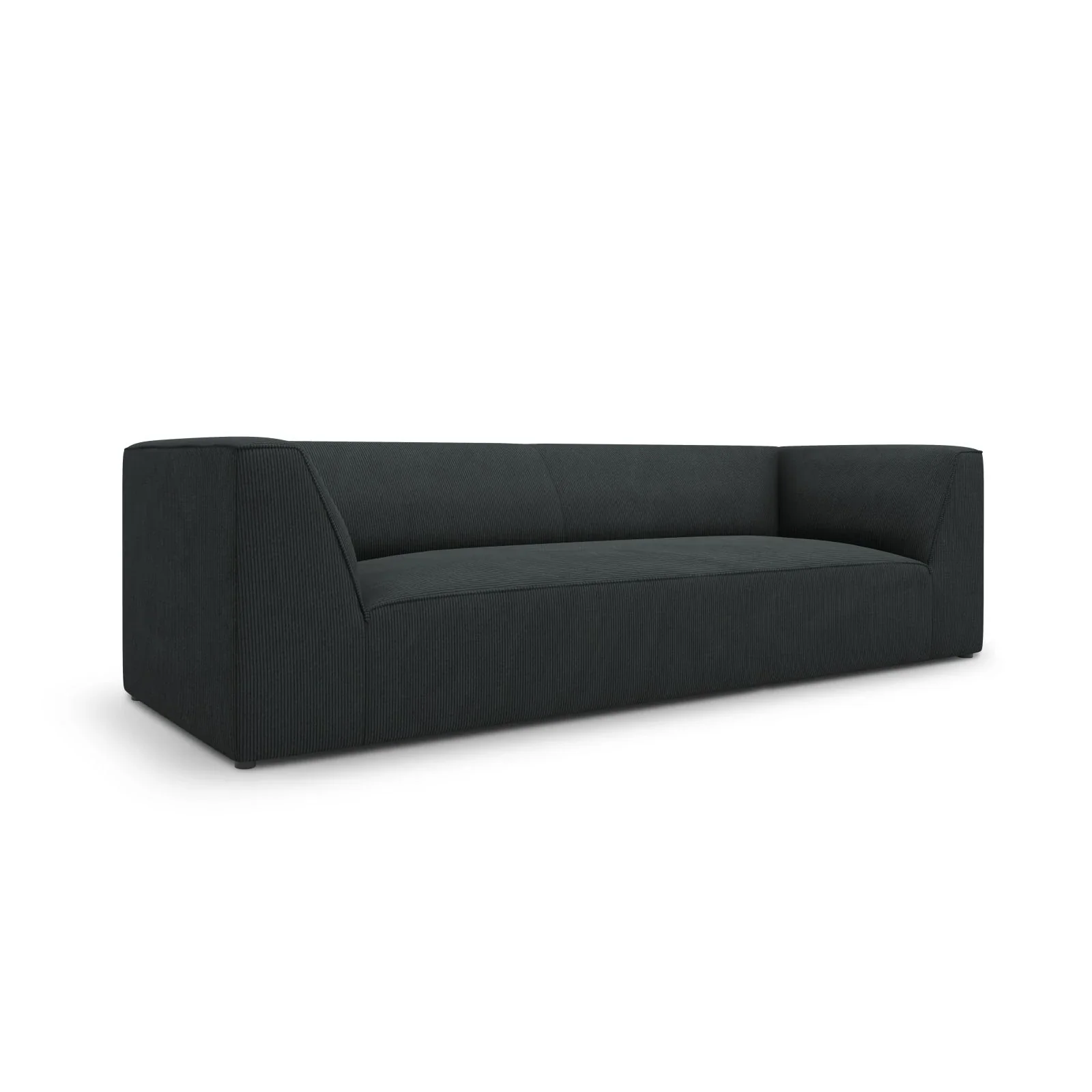 Ruby 3-Sitzer Sofa mit Bezug aus Samt, Cord oder Strukturstoff, 232x93 cm - Image 37