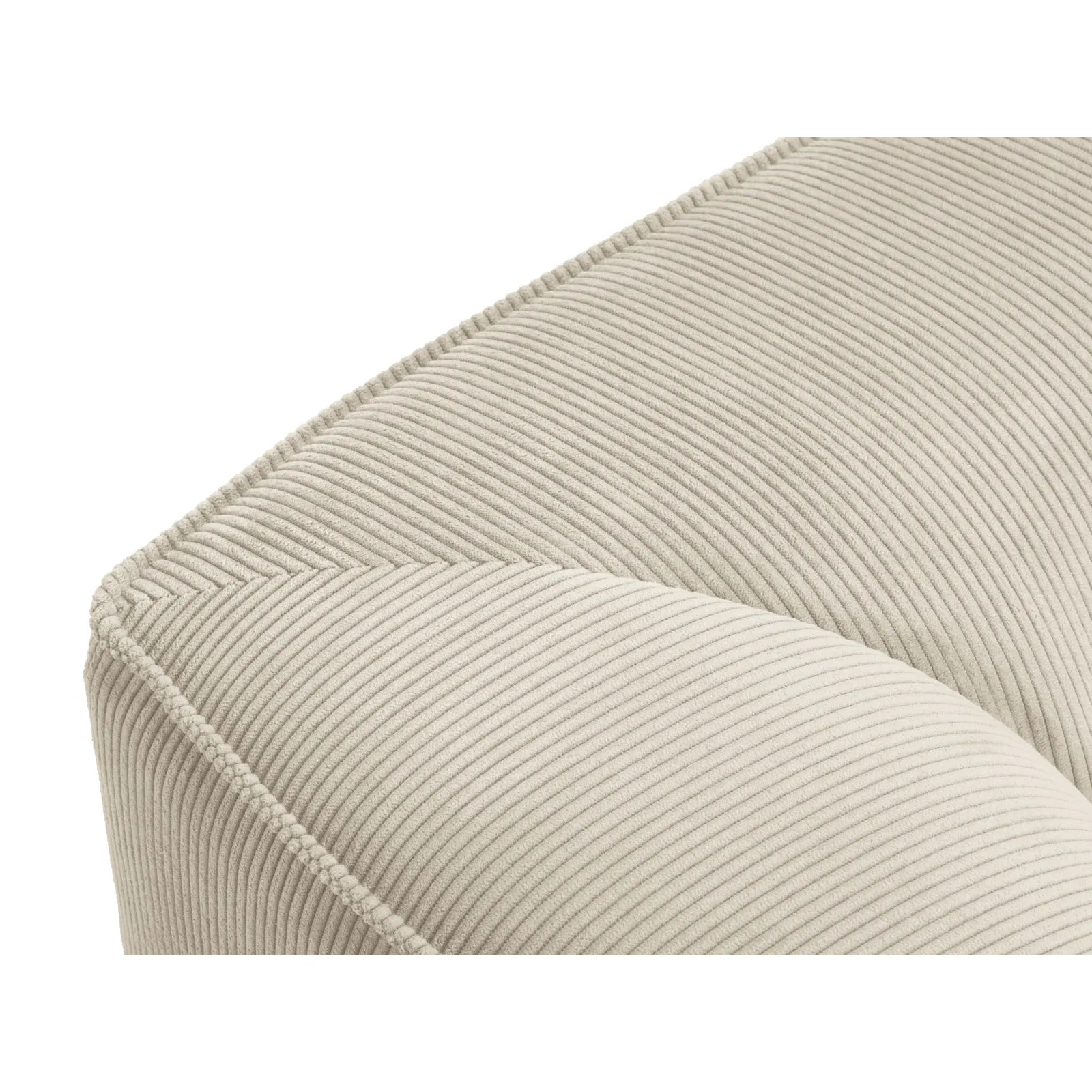 Ruby 3-Sitzer Sofa mit Bezug aus Samt, Cord oder Strukturstoff, 232x93 cm - Image 5