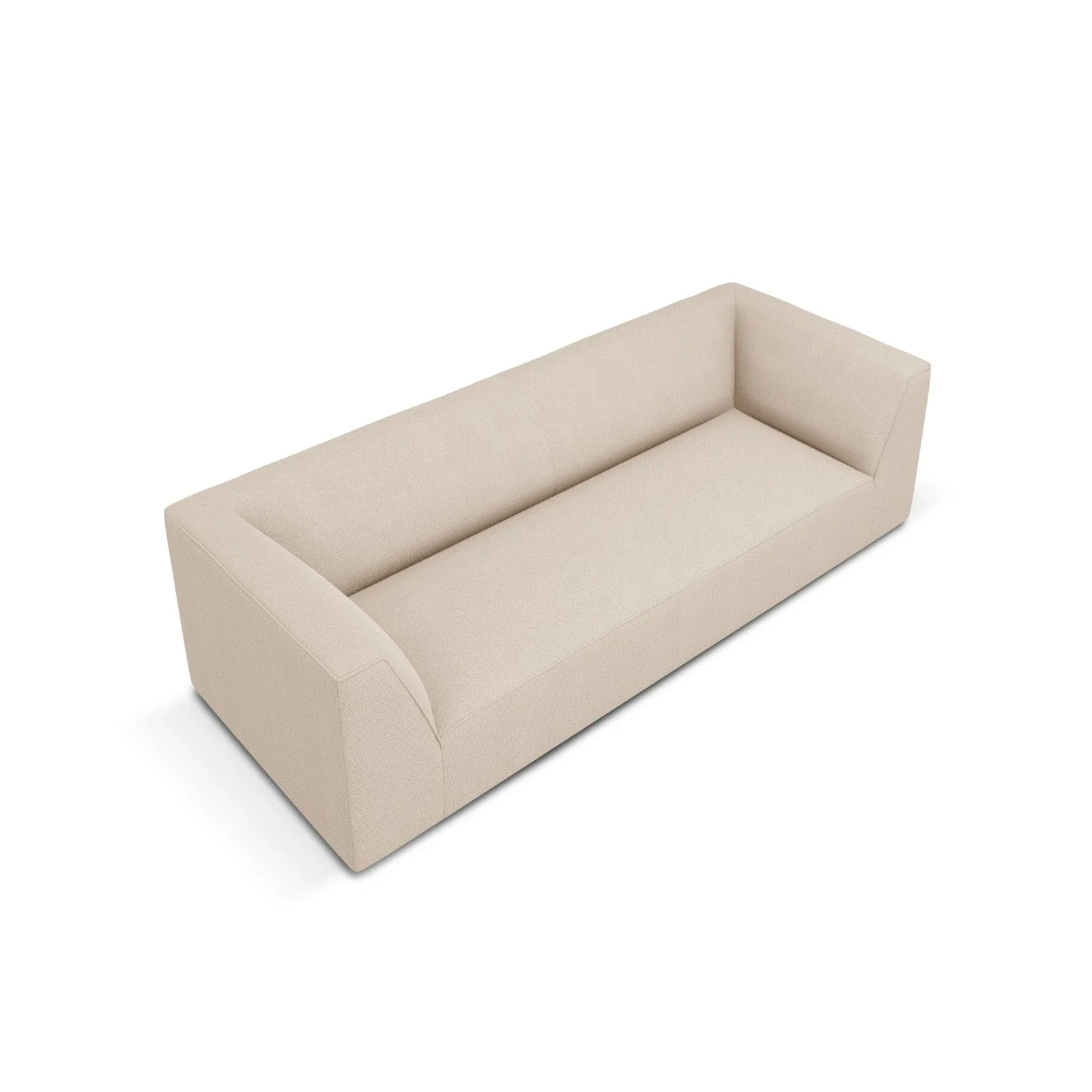 Ruby 3-Sitzer Sofa mit Bezug aus Samt, Cord oder Strukturstoff, 232x93 cm - Image 55