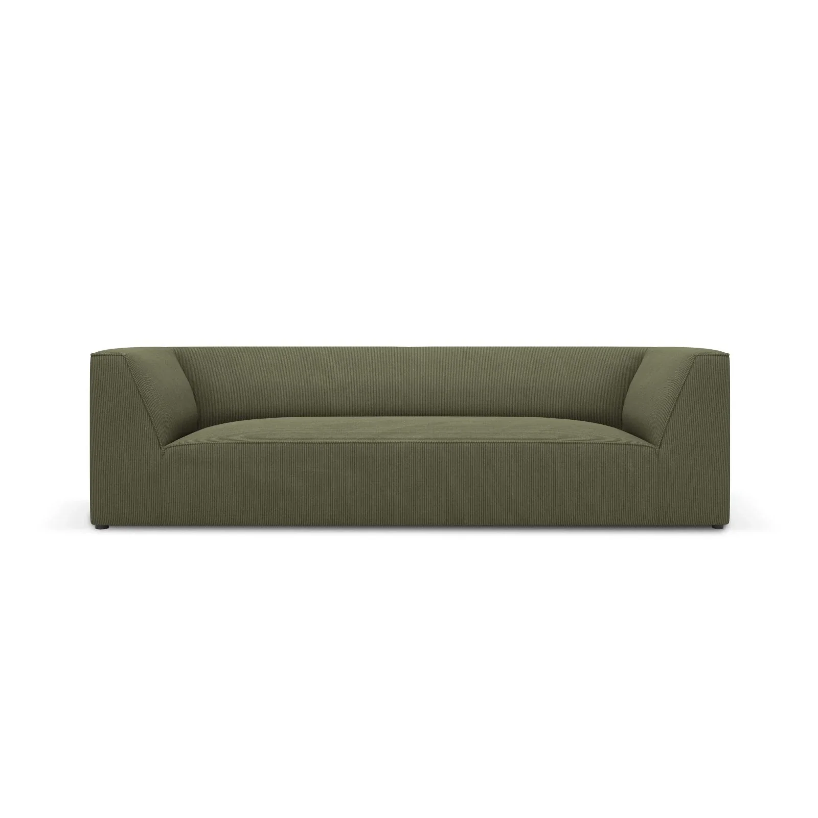 Ruby 3-Sitzer Sofa mit Bezug aus Samt, Cord oder Strukturstoff, 232x93 cm - Image 6