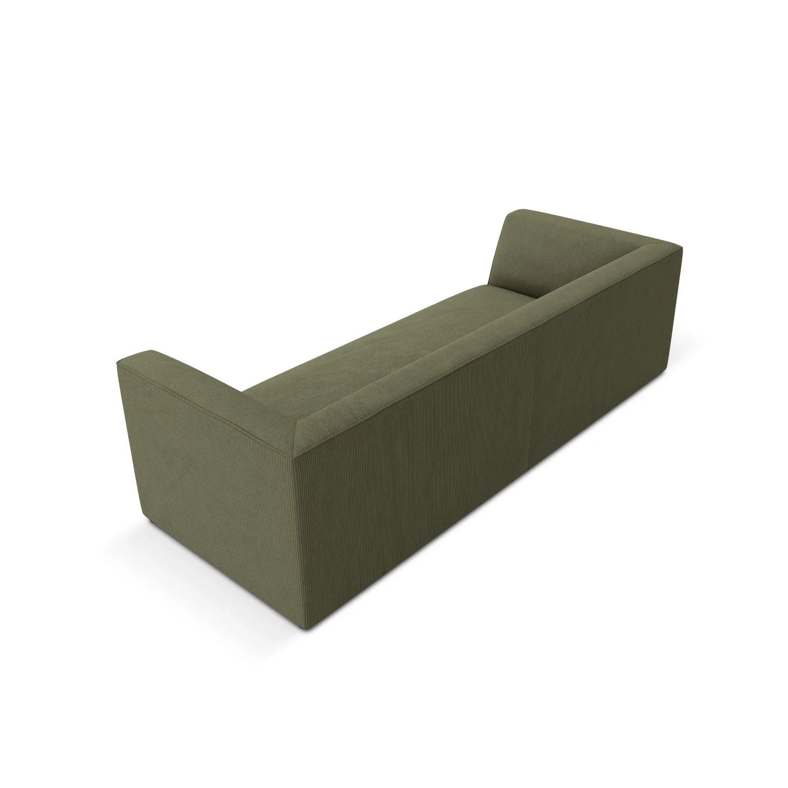 Ruby 3-Sitzer Sofa mit Bezug aus Samt, Cord oder Strukturstoff, 232x93 cm - Image 8