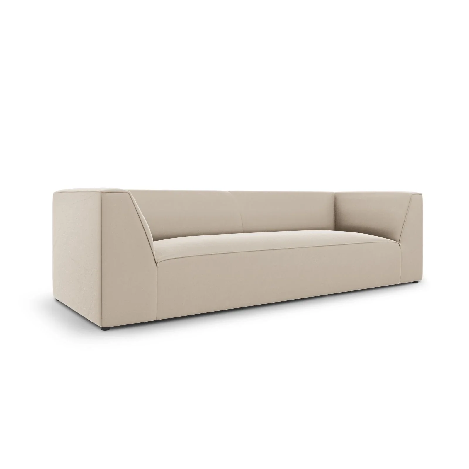 Ruby 3-Sitzer Sofa mit Bezug aus Samt, Cord oder Strukturstoff, 232x93 cm - Image 96