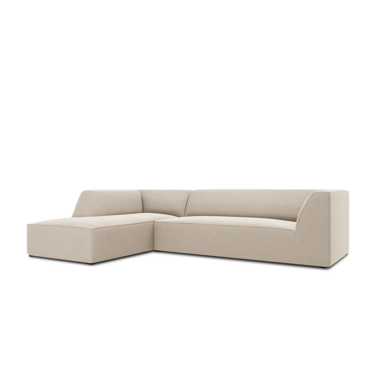 Ruby 4-Sitzer Ecksofa Links, mit Bezug aus Samt, Cord oder Strukturstoff, 273x180 cm - Image 131