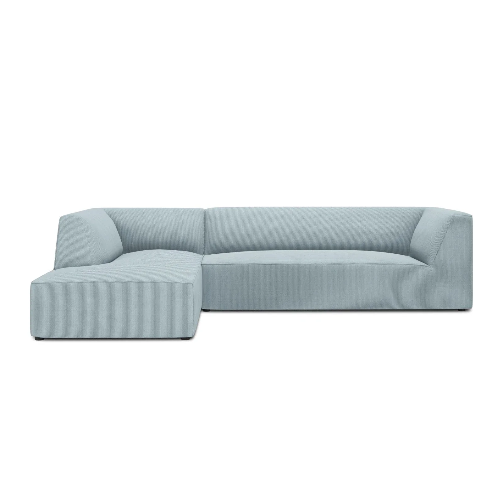 Ruby 4-Sitzer Ecksofa Links, mit Bezug aus Samt, Cord oder Strukturstoff, 273x180 cm - Image 25