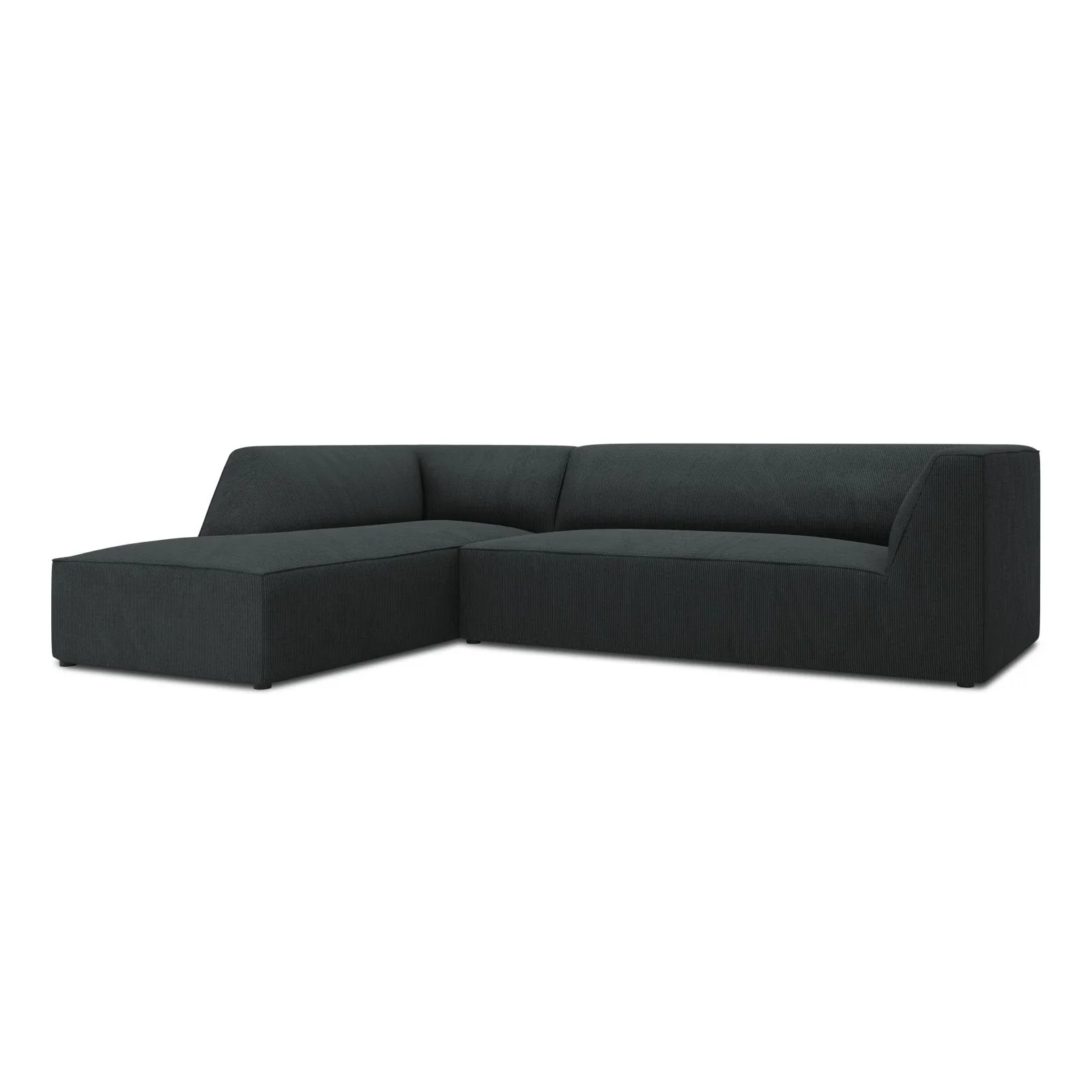 Ruby 4-Sitzer Ecksofa Links, mit Bezug aus Samt, Cord oder Strukturstoff, 273x180 cm - Image 60