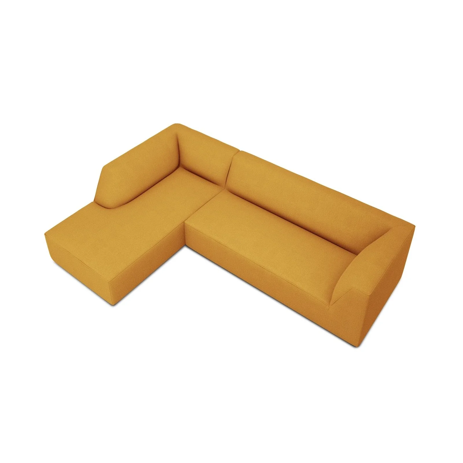 Ruby 4-Sitzer Ecksofa Links, mit Bezug aus Samt, Cord oder Strukturstoff, 273x180 cm - Image 66