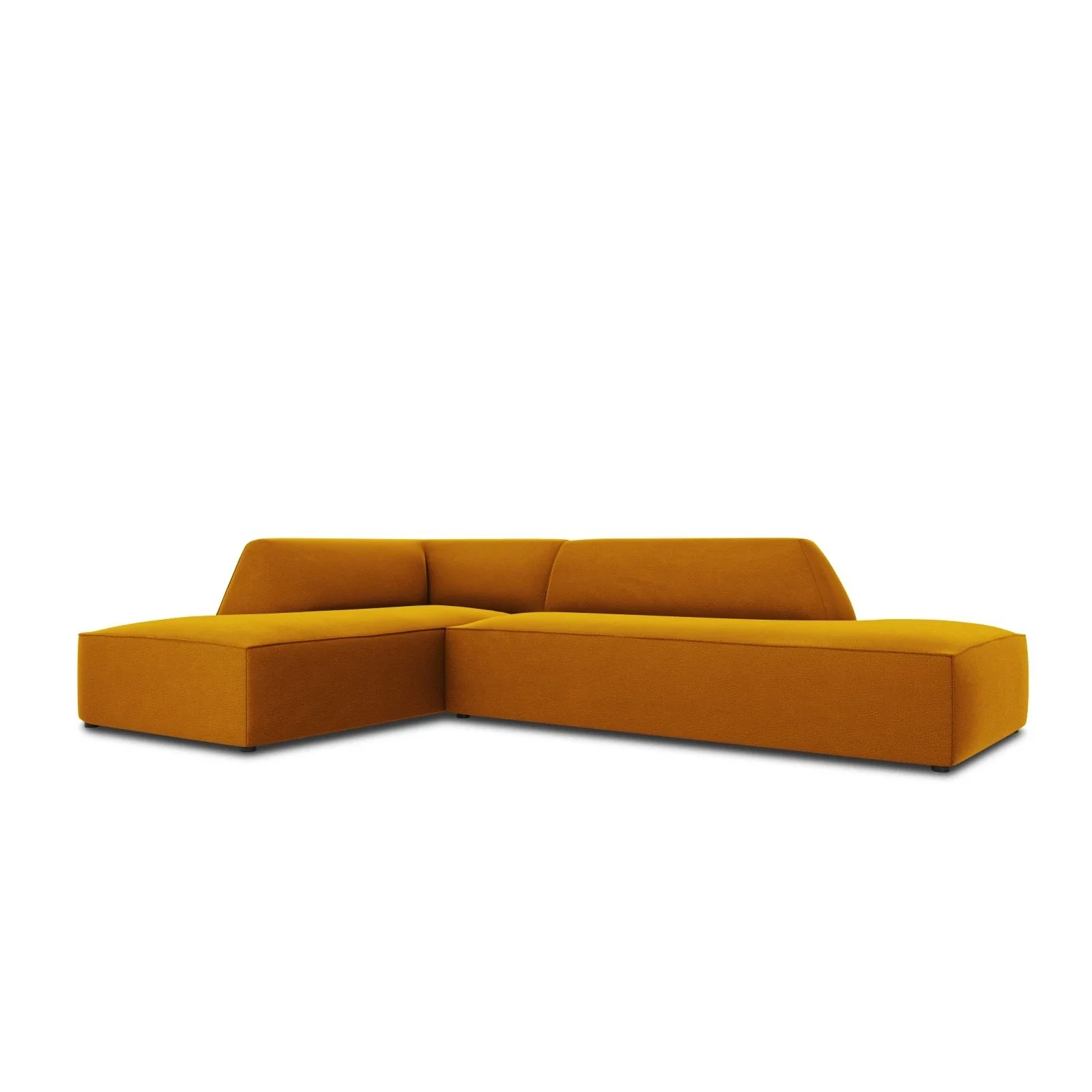 Ruby 4-Sitzer Ecksofa offen, Links, mit Bezug aus Samt, Cord oder Strukturstoff, 273x180 cm - Image 135