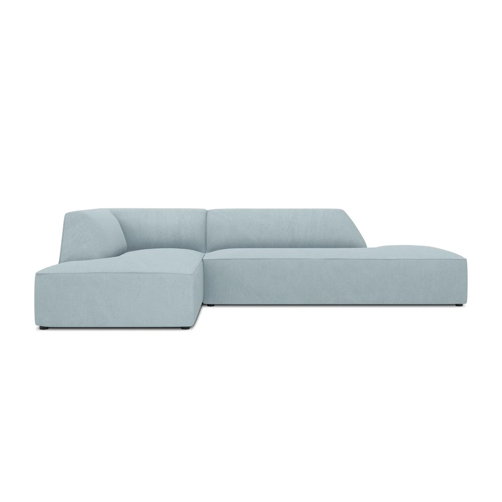 Ruby 4-Sitzer Ecksofa offen, Links, mit Bezug aus Samt, Cord oder Strukturstoff, 273x180 cm - Image 22