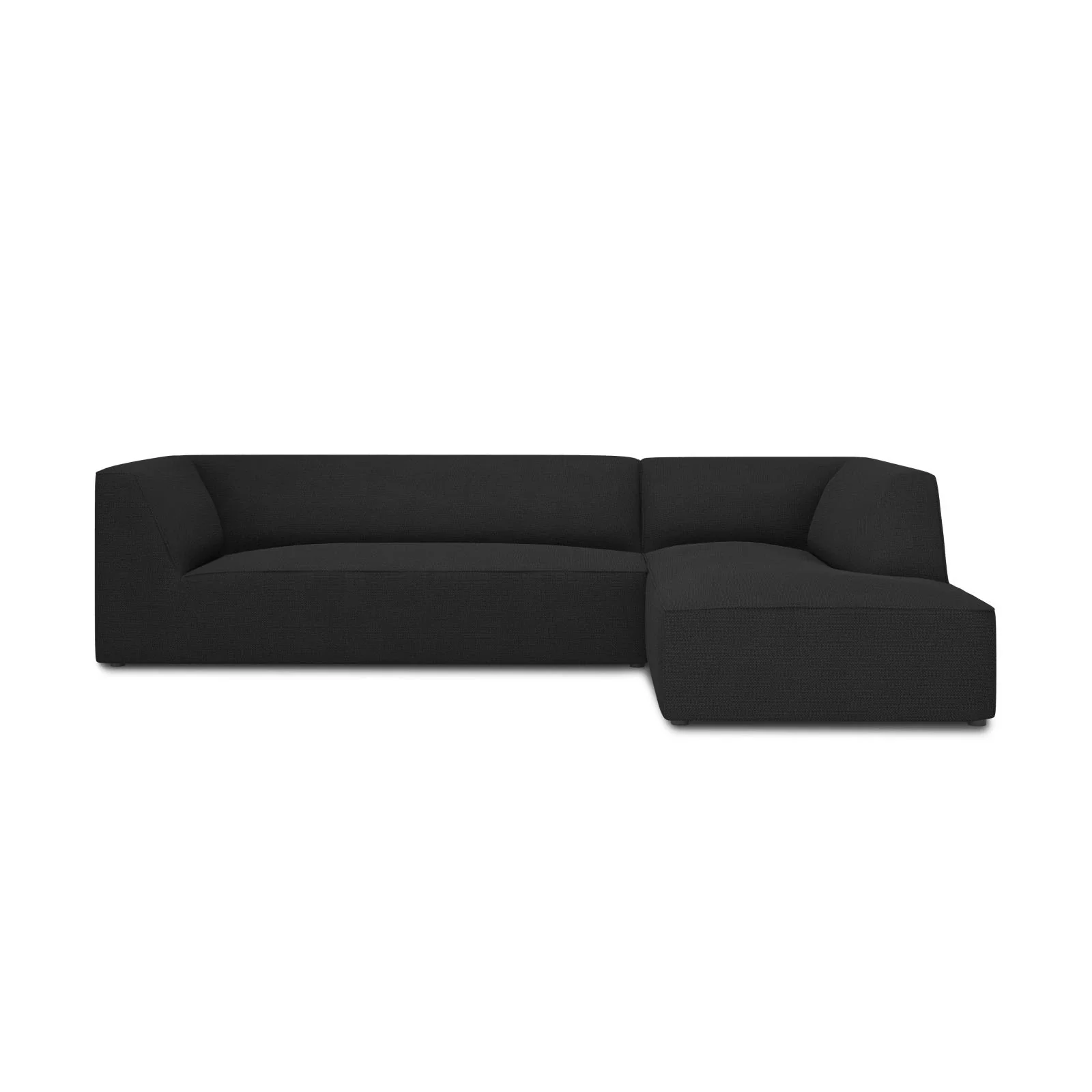 Ruby 4-Sitzer Ecksofa Rechts, mit Bezug aus Samt, Cord oder Strukturstoff, 273x180 cm - Image 100