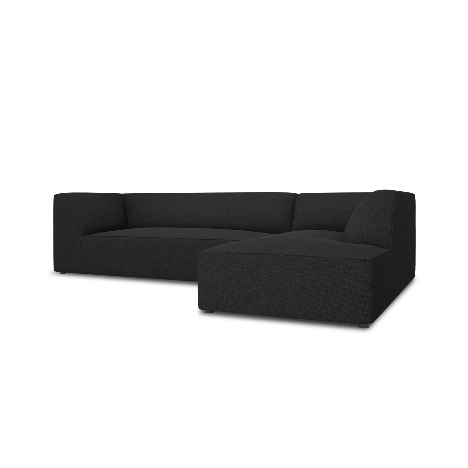 Ruby 4-Sitzer Ecksofa Rechts, mit Bezug aus Samt, Cord oder Strukturstoff, 273x180 cm - Image 103