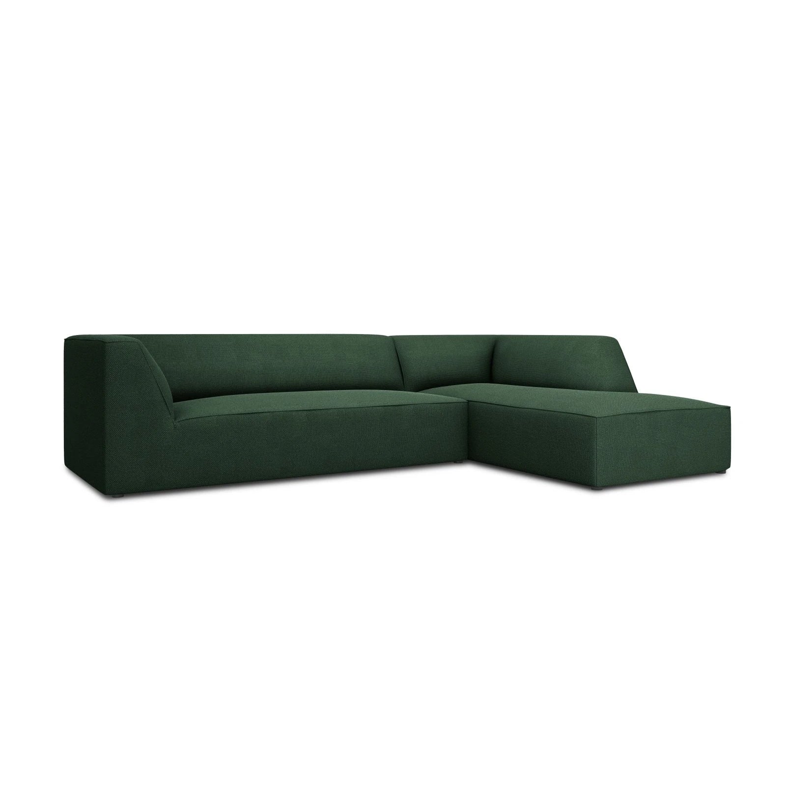 Ruby 4-Sitzer Ecksofa Rechts, mit Bezug aus Samt, Cord oder Strukturstoff, 273x180 cm - Image 109