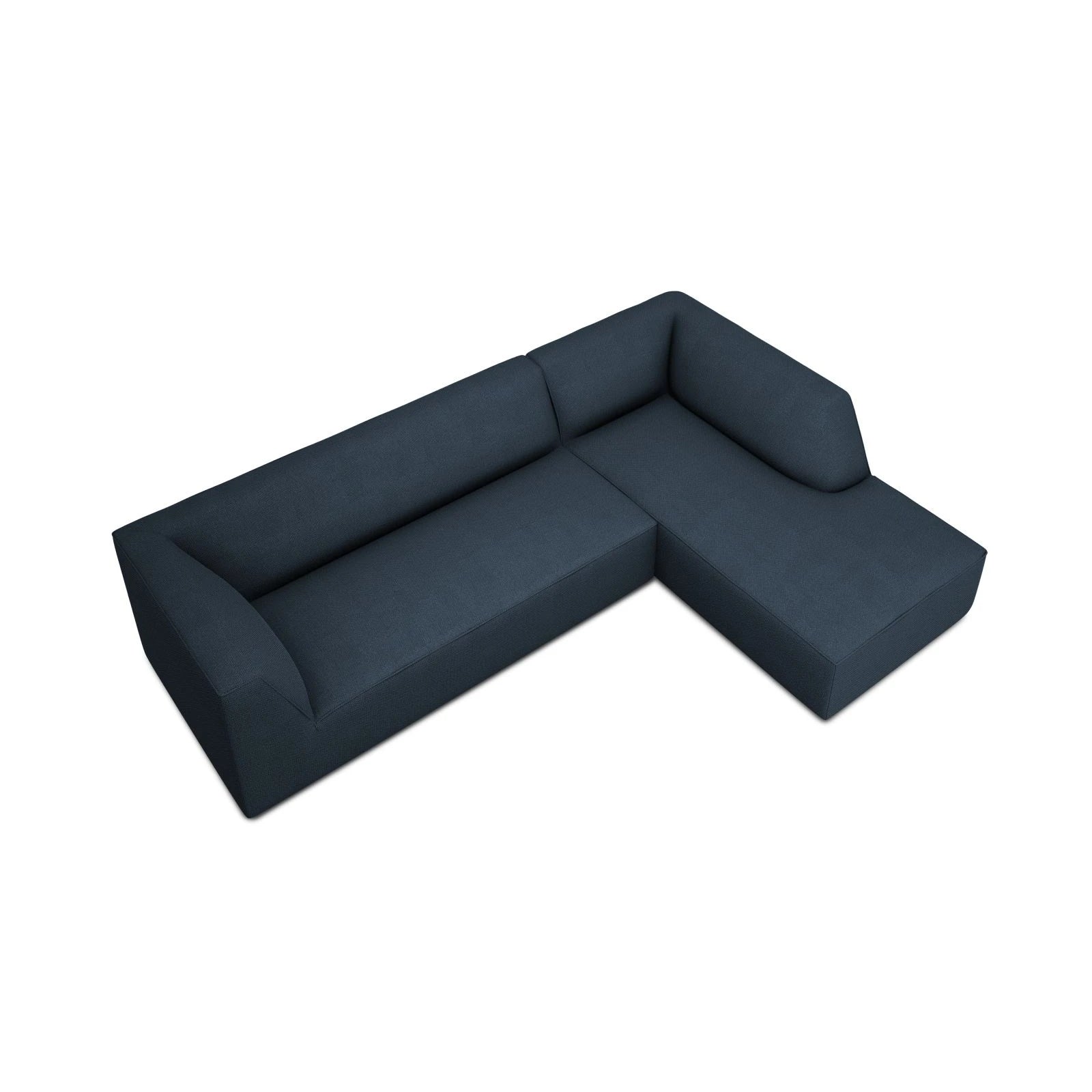 Ruby 4-Sitzer Ecksofa Rechts, mit Bezug aus Samt, Cord oder Strukturstoff, 273x180 cm - Image 115