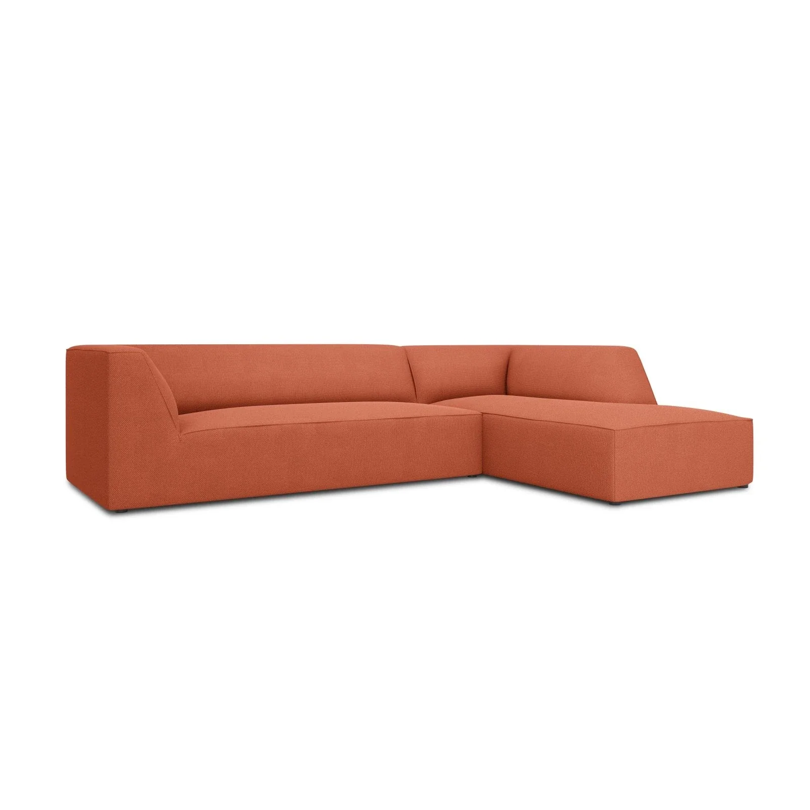 Ruby 4-Sitzer Ecksofa Rechts, mit Bezug aus Samt, Cord oder Strukturstoff, 273x180 cm - Image 123
