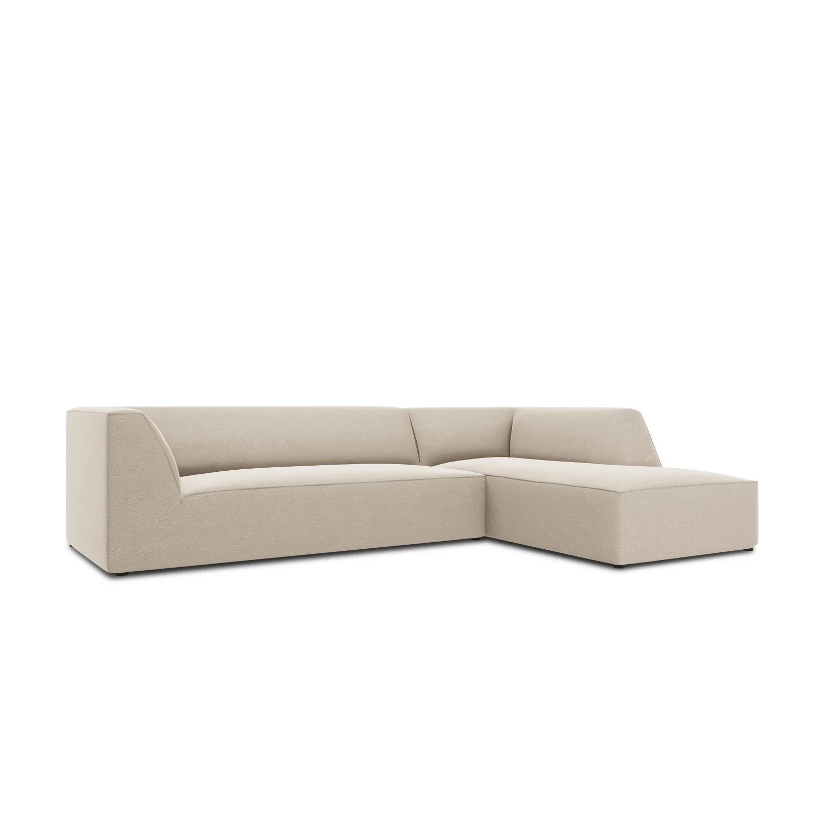 Ruby 4-Sitzer Ecksofa Rechts, mit Bezug aus Samt, Cord oder Strukturstoff, 273x180 cm - Image 131