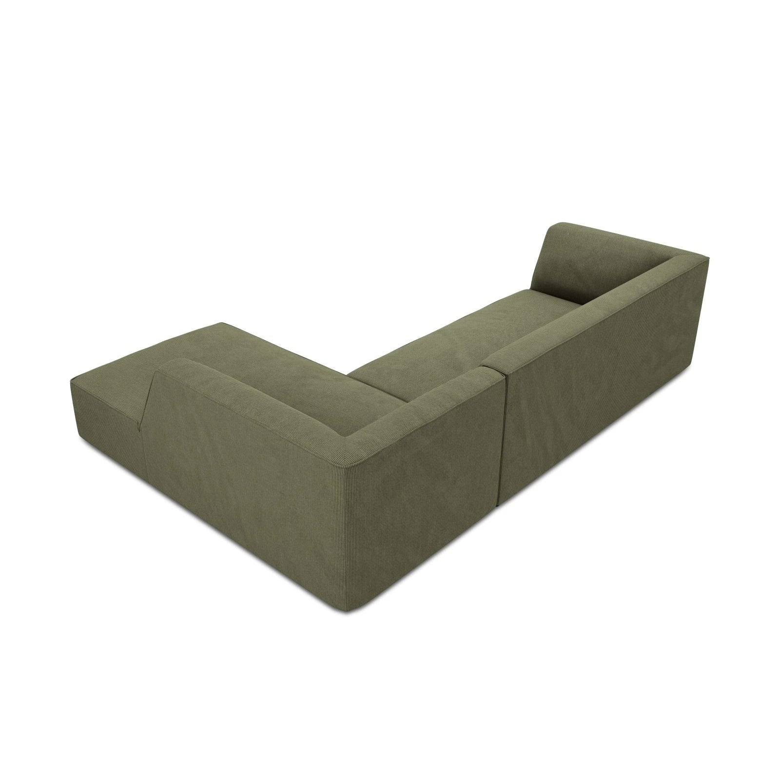 Ruby 4-Sitzer Ecksofa Rechts, mit Bezug aus Samt, Cord oder Strukturstoff, 273x180 cm - Image 14