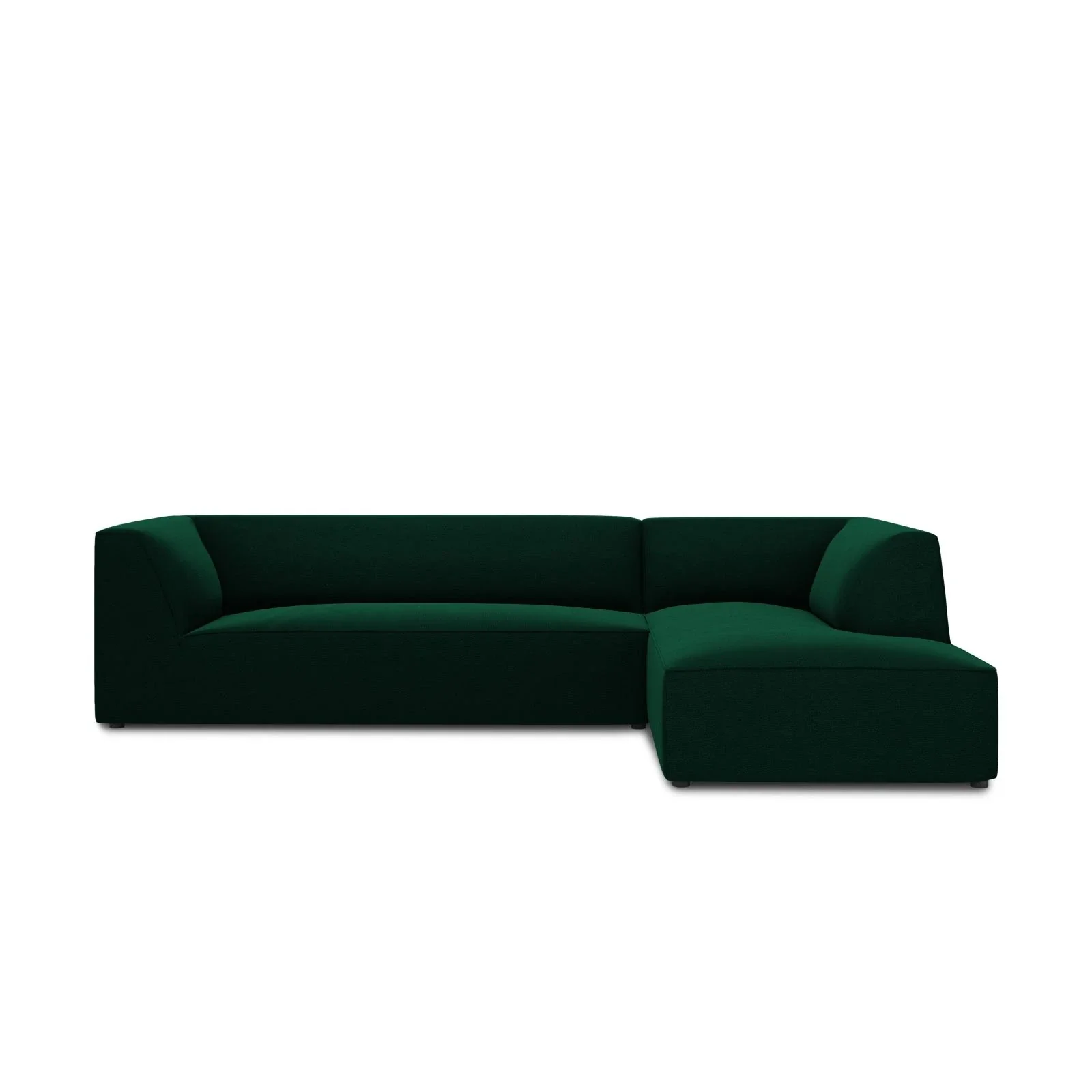 Ruby 4-Sitzer Ecksofa Rechts, mit Bezug aus Samt, Cord oder Strukturstoff, 273x180 cm - Image 144