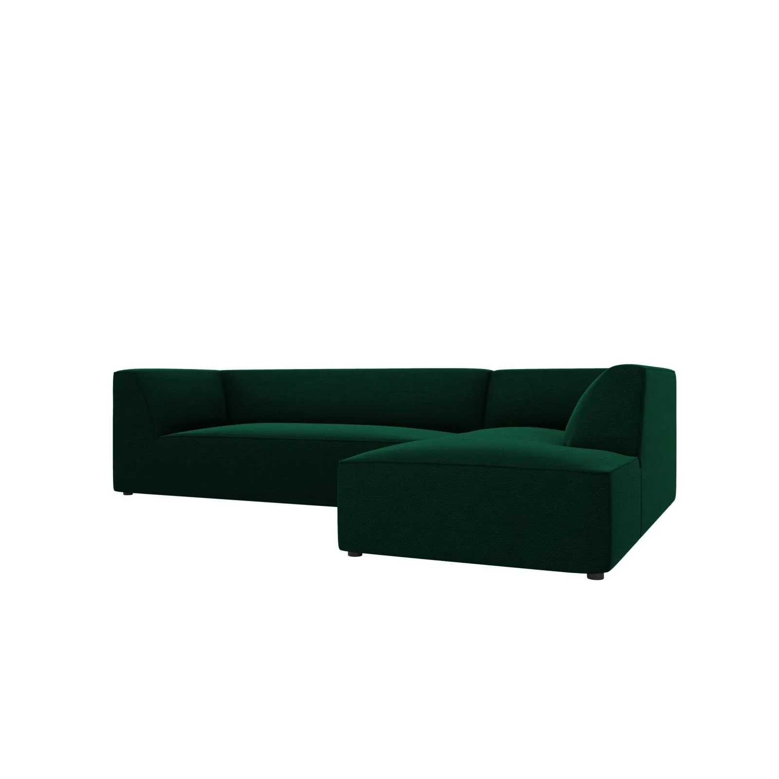 Ruby 4-Sitzer Ecksofa Rechts, mit Bezug aus Samt, Cord oder Strukturstoff, 273x180 cm - Image 148
