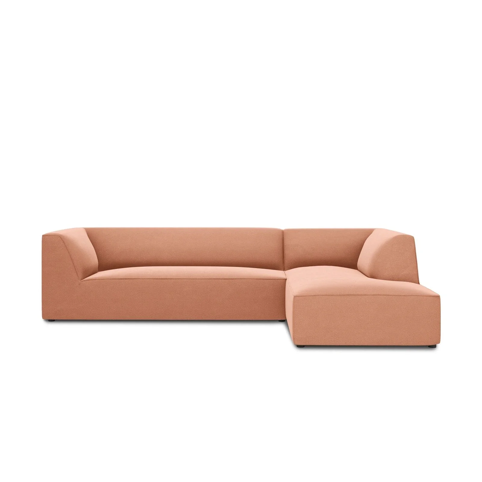 Ruby 4-Sitzer Ecksofa Rechts, mit Bezug aus Samt, Cord oder Strukturstoff, 273x180 cm - Image 160