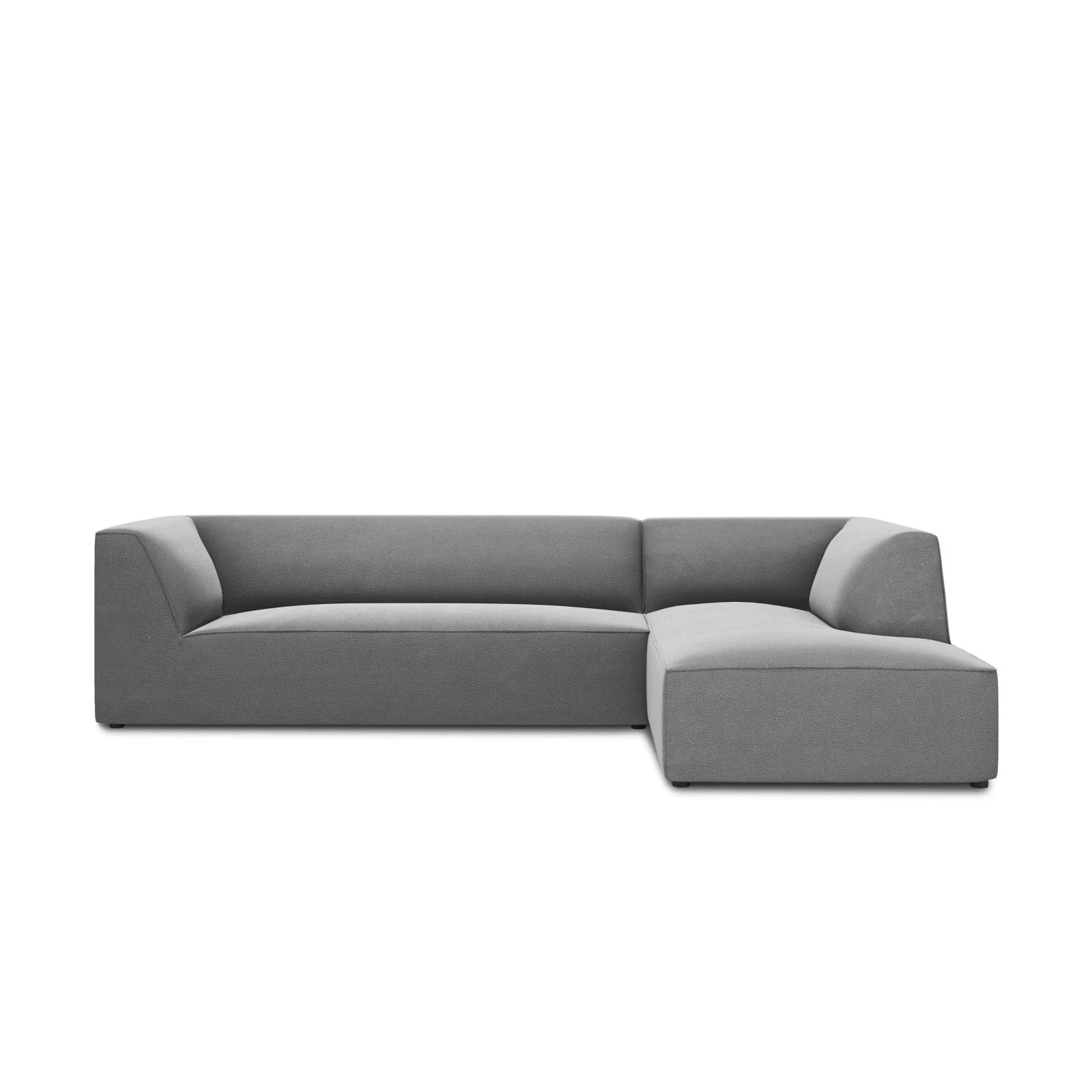 Ruby 4-Sitzer Ecksofa Rechts, mit Bezug aus Samt, Cord oder Strukturstoff, 273x180 cm - Image 168