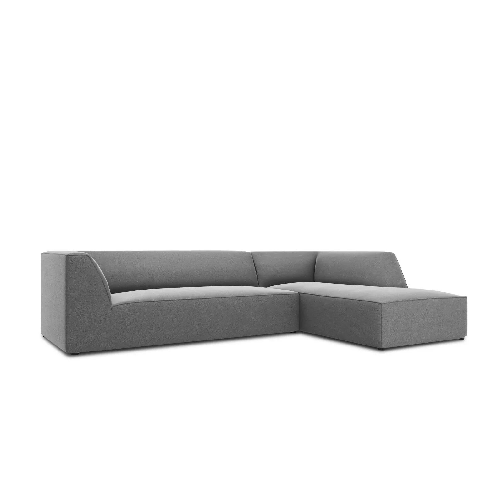 Ruby 4-Sitzer Ecksofa Rechts, mit Bezug aus Samt, Cord oder Strukturstoff, 273x180 cm - Image 171
