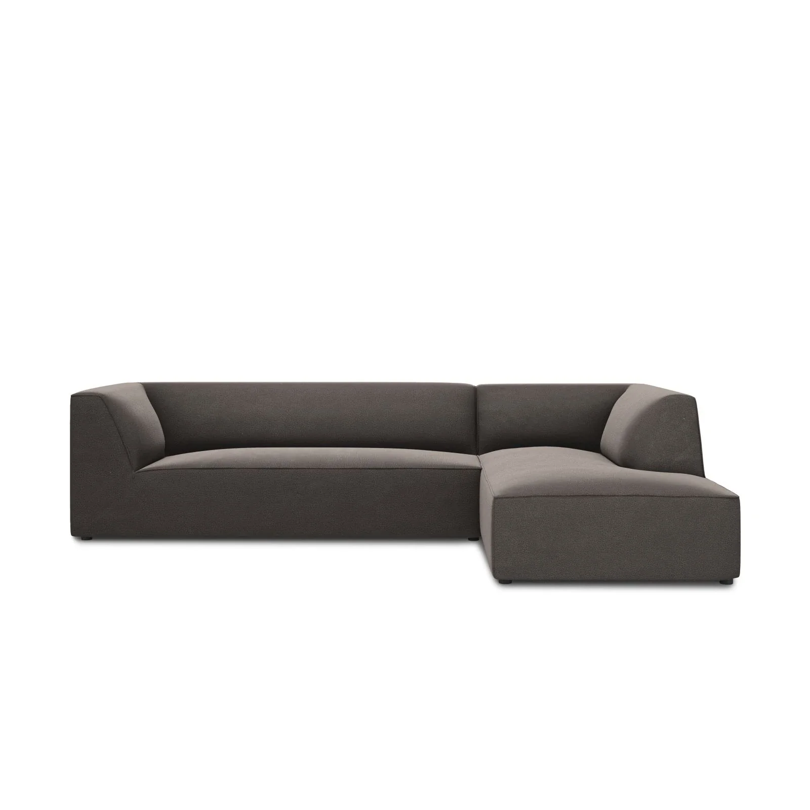 Ruby 4-Sitzer Ecksofa Rechts, mit Bezug aus Samt, Cord oder Strukturstoff, 273x180 cm - Image 176