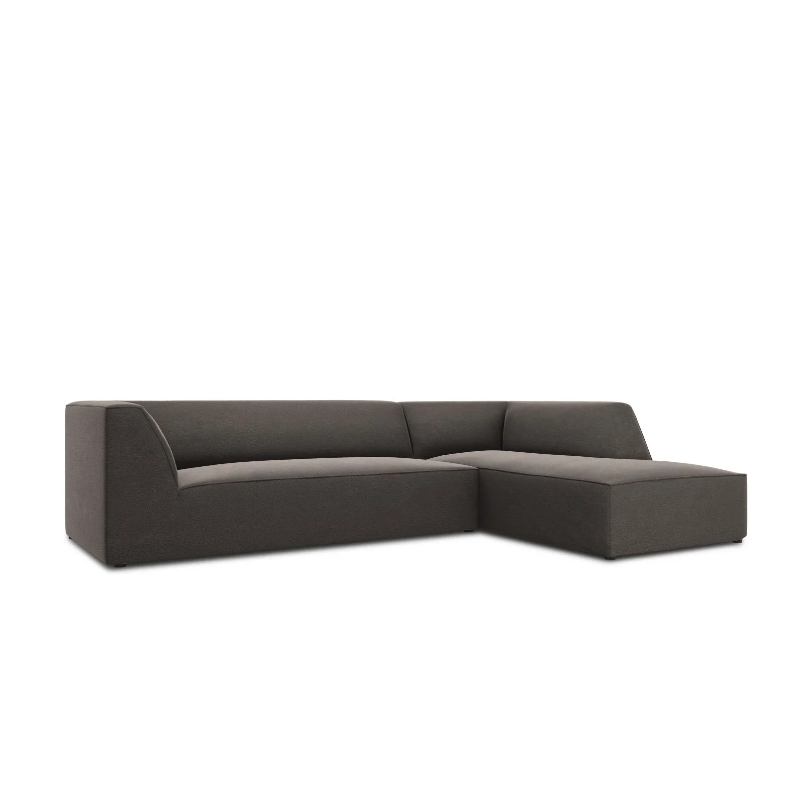 Ruby 4-Sitzer Ecksofa Rechts, mit Bezug aus Samt, Cord oder Strukturstoff, 273x180 cm - Image 179