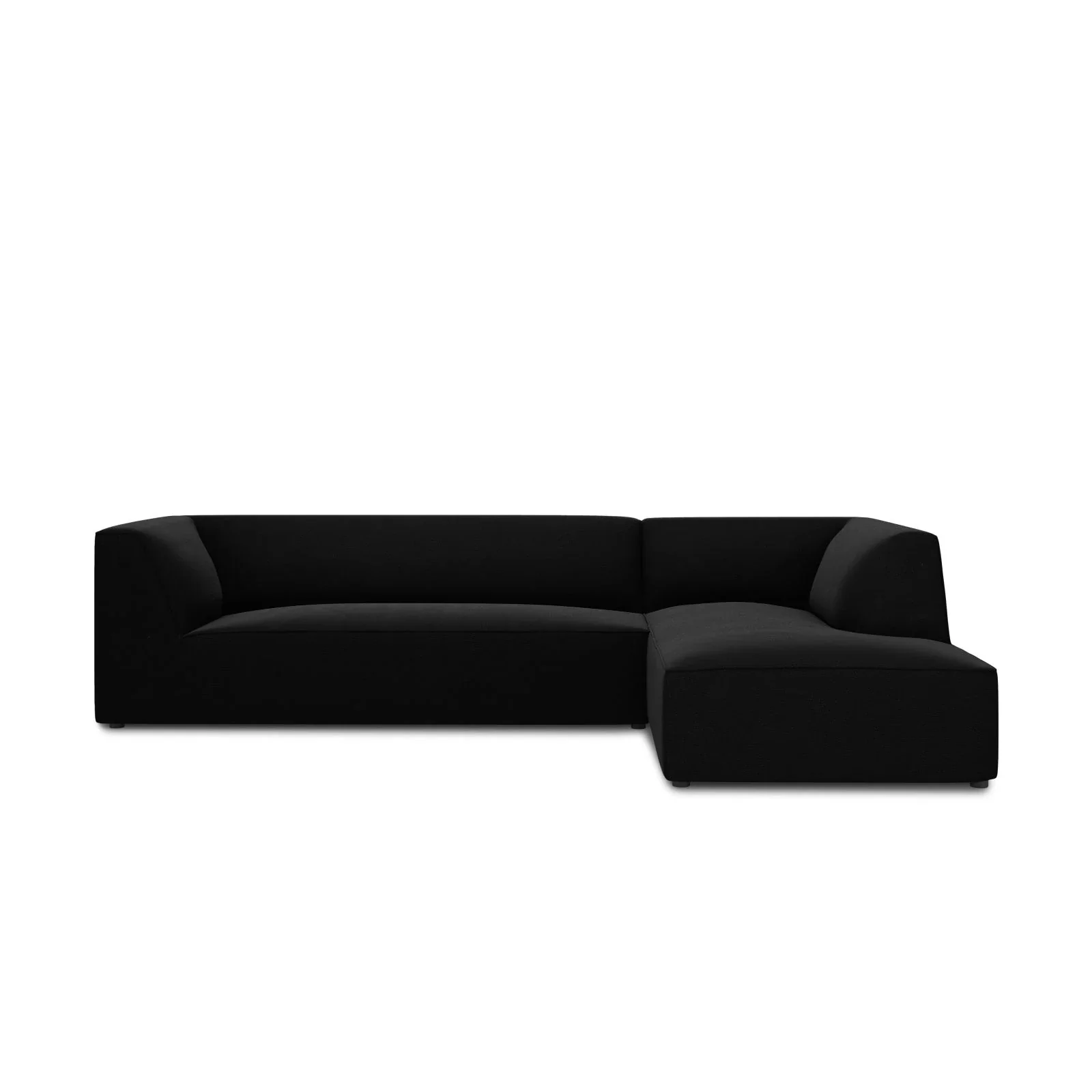 Ruby 4-Sitzer Ecksofa Rechts, mit Bezug aus Samt, Cord oder Strukturstoff, 273x180 cm - Image 184