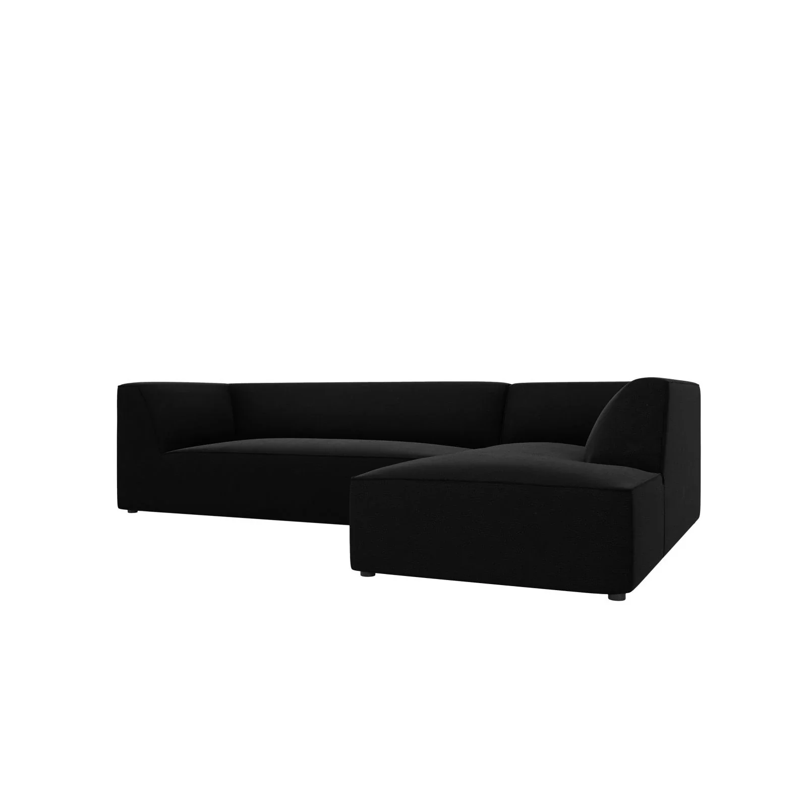 Ruby 4-Sitzer Ecksofa Rechts, mit Bezug aus Samt, Cord oder Strukturstoff, 273x180 cm - Image 188