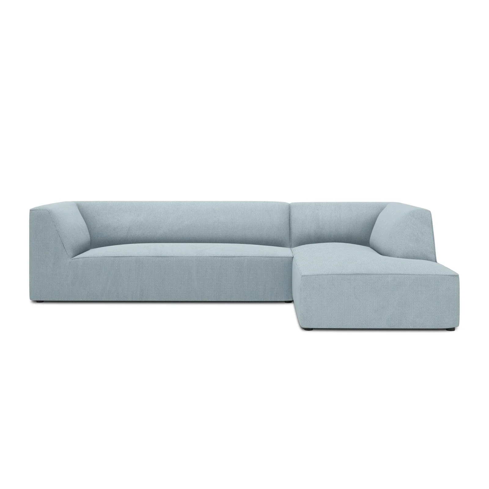 Ruby 4-Sitzer Ecksofa Rechts, mit Bezug aus Samt, Cord oder Strukturstoff, 273x180 cm - Image 25