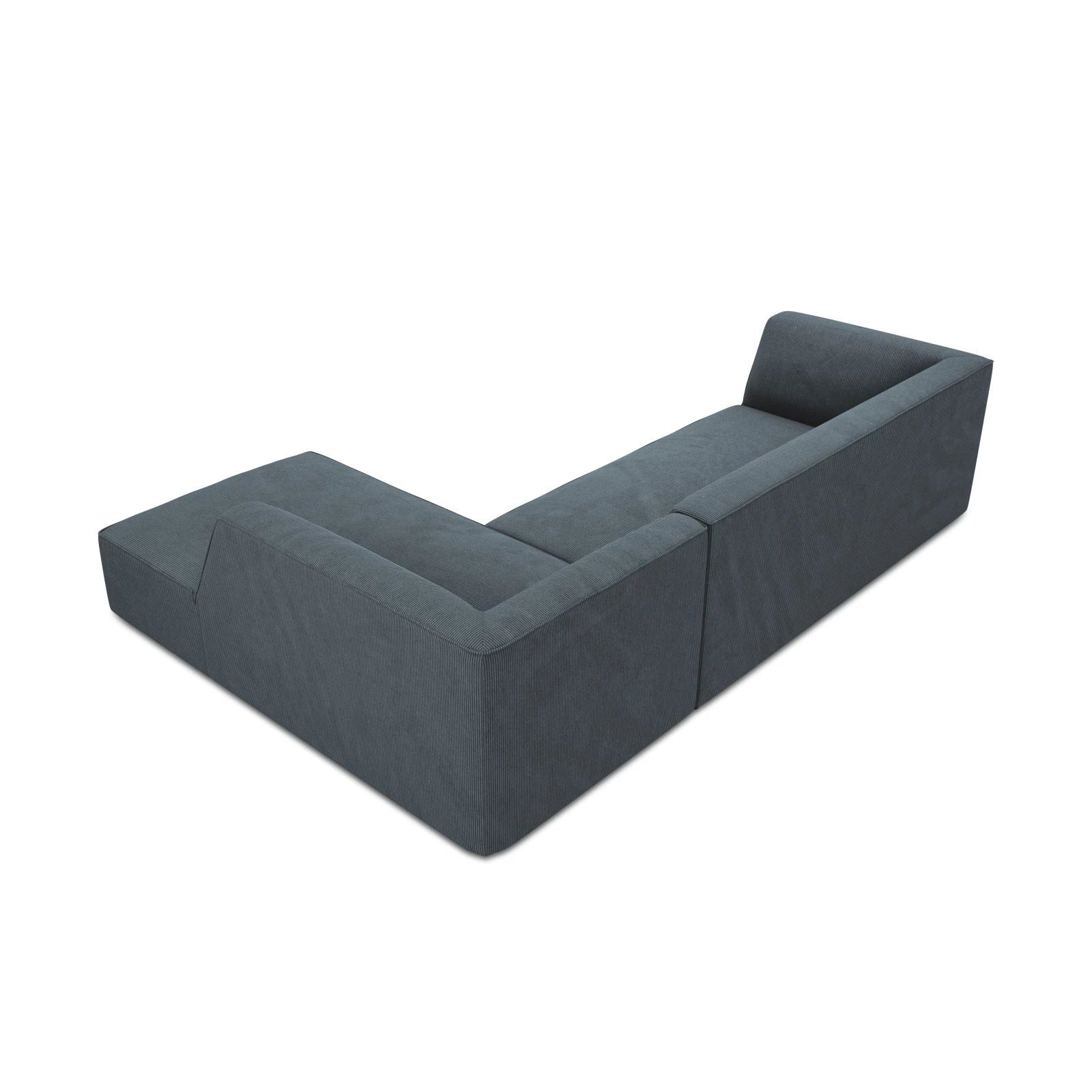 Ruby 4-Sitzer Ecksofa Rechts, mit Bezug aus Samt, Cord oder Strukturstoff, 273x180 cm - Image 38