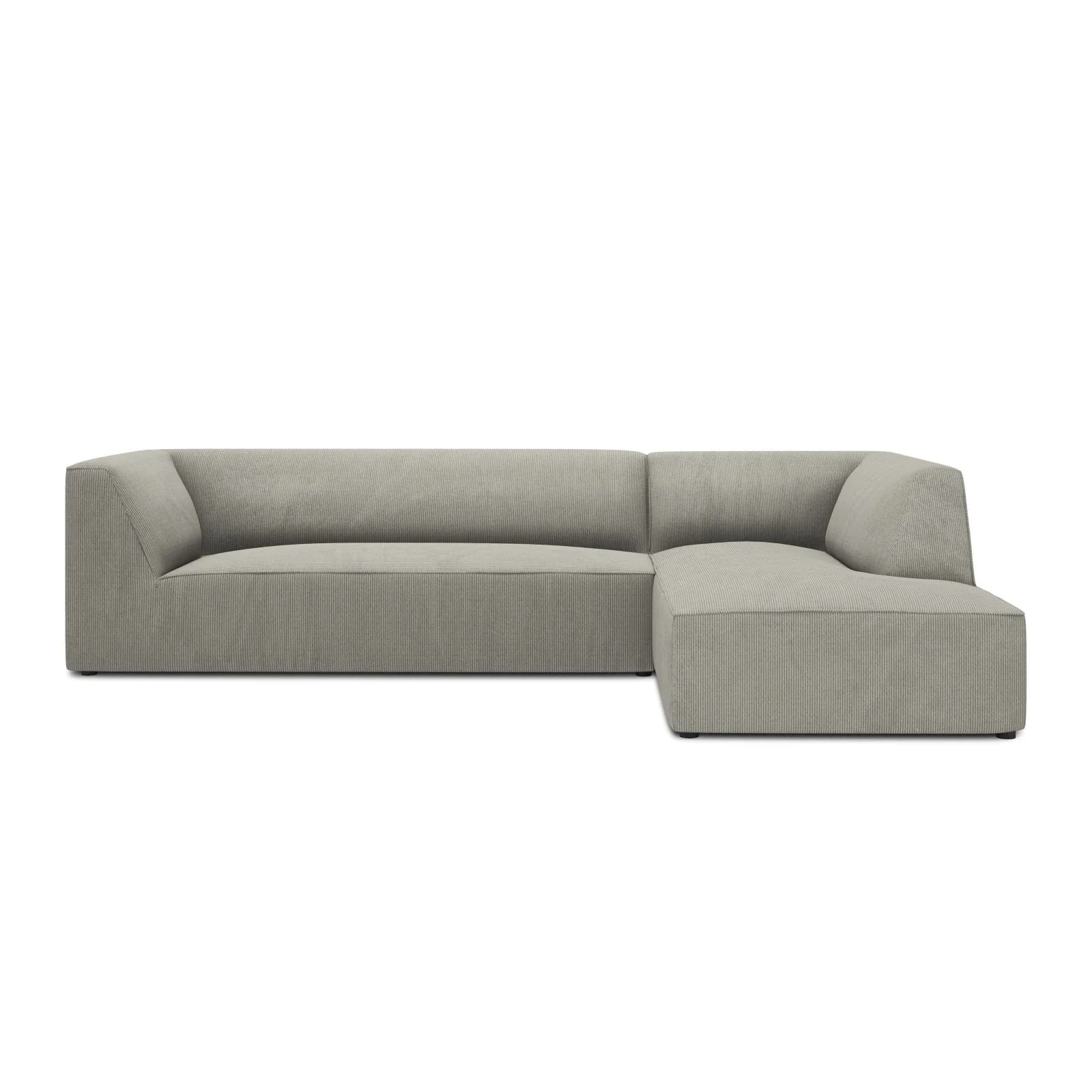 Ruby 4-Sitzer Ecksofa Rechts, mit Bezug aus Samt, Cord oder Strukturstoff, 273x180 cm - Image 41