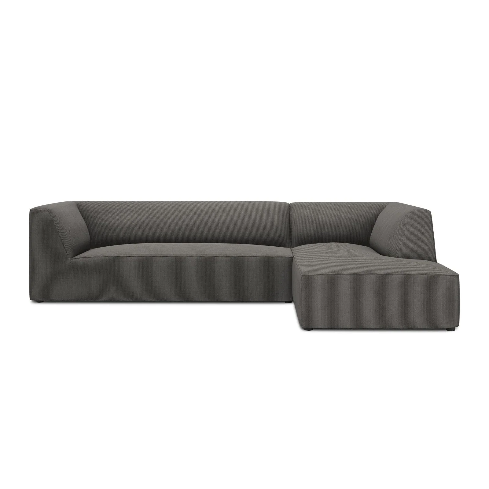 Ruby 4-Sitzer Ecksofa Rechts, mit Bezug aus Samt, Cord oder Strukturstoff, 273x180 cm - Image 49