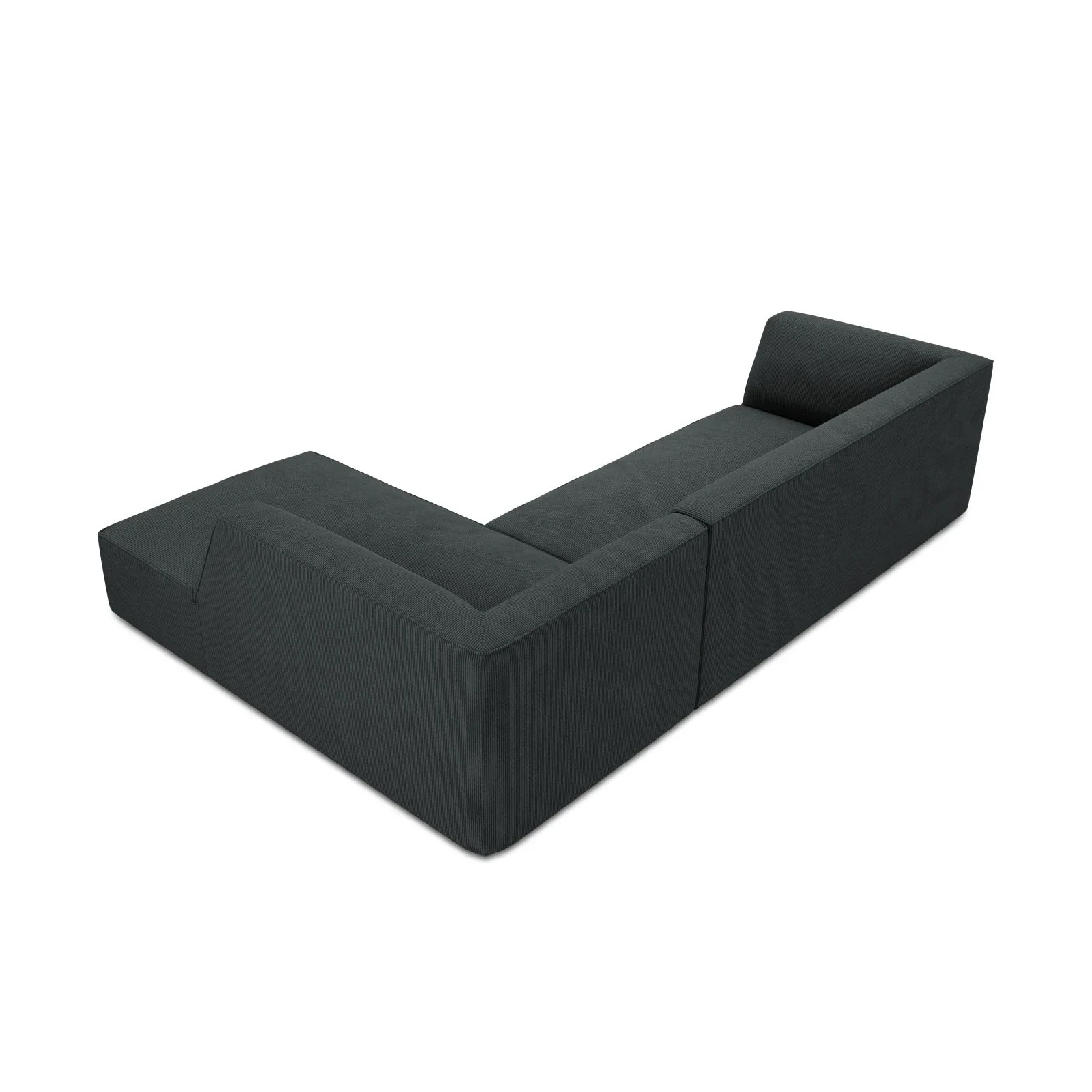 Ruby 4-Sitzer Ecksofa Rechts, mit Bezug aus Samt, Cord oder Strukturstoff, 273x180 cm - Image 62
