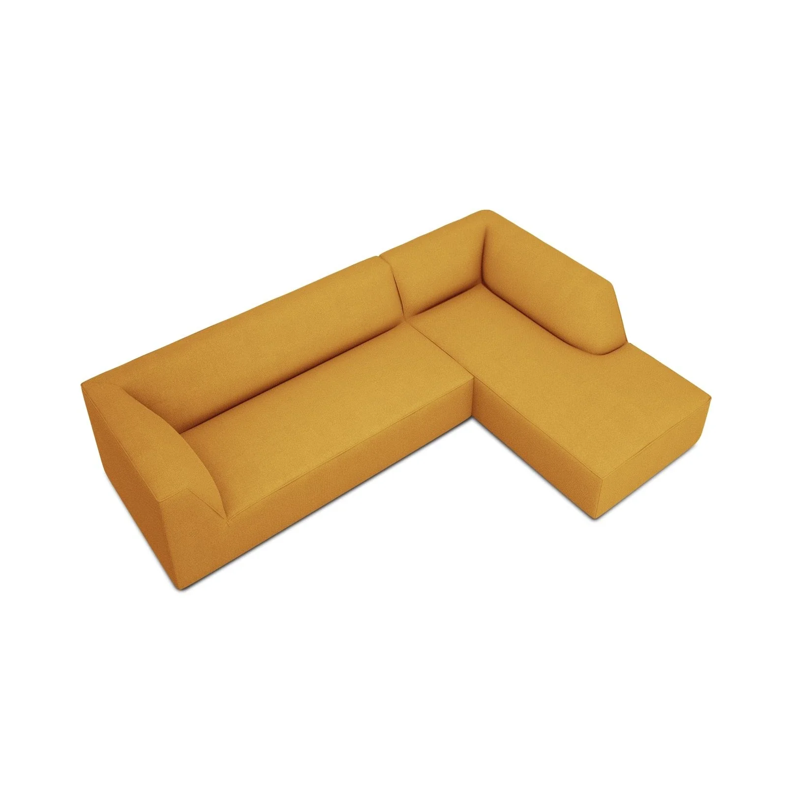 Ruby 4-Sitzer Ecksofa Rechts, mit Bezug aus Samt, Cord oder Strukturstoff, 273x180 cm - Image 66