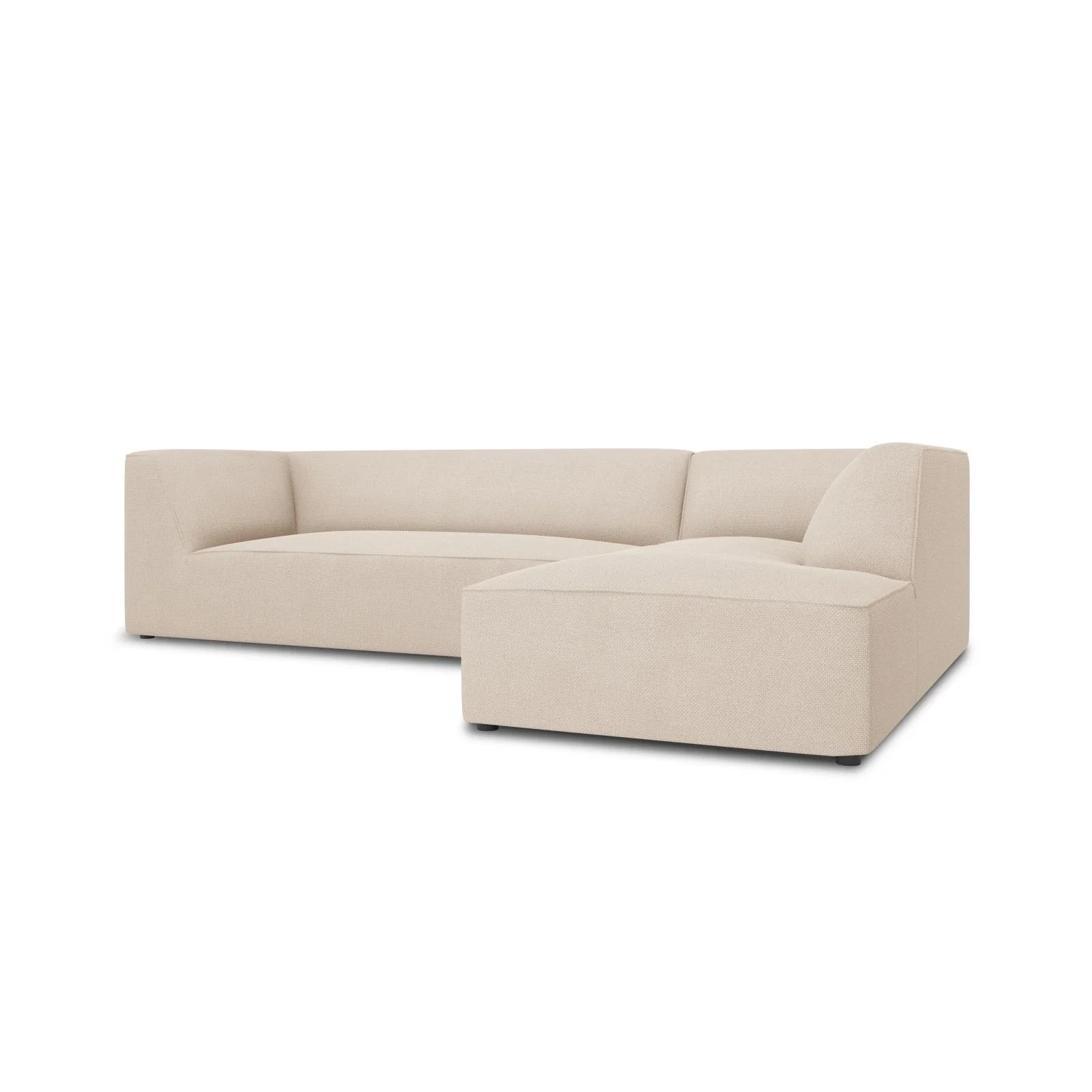 Ruby 4-Sitzer Ecksofa Rechts, mit Bezug aus Samt, Cord oder Strukturstoff, 273x180 cm - Image 82