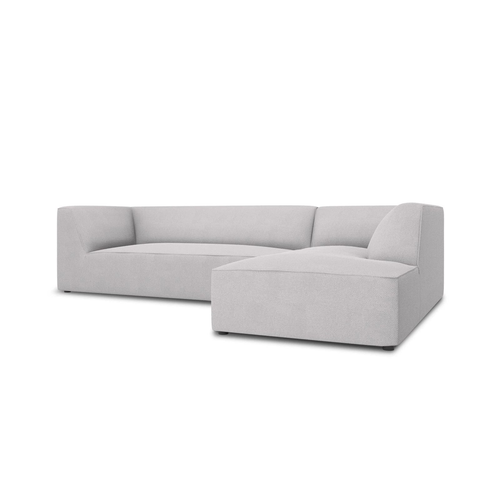 Ruby 4-Sitzer Ecksofa Rechts, mit Bezug aus Samt, Cord oder Strukturstoff, 273x180 cm - Image 89