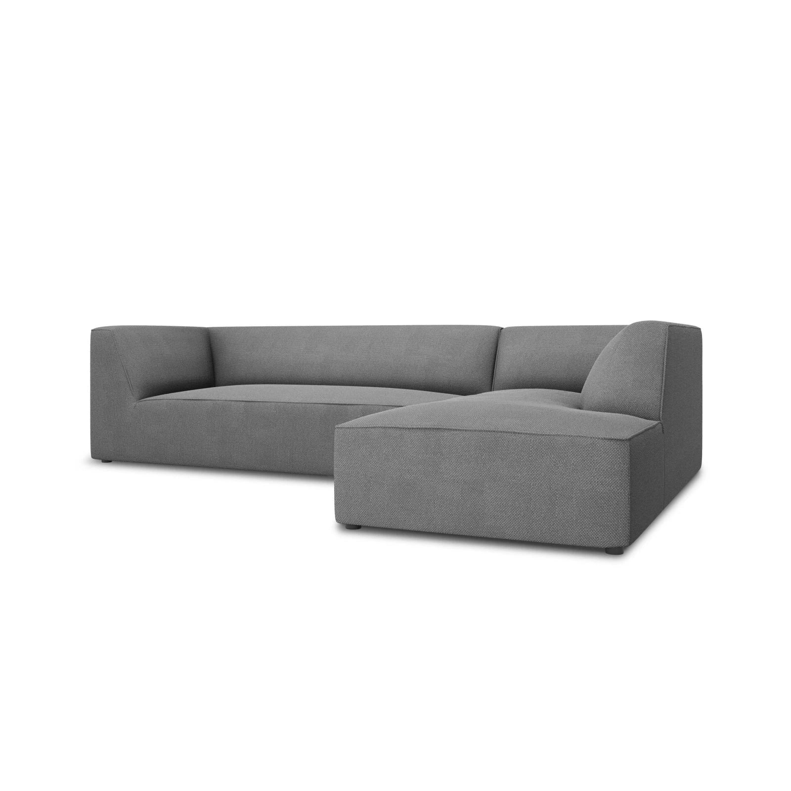Ruby 4-Sitzer Ecksofa Rechts, mit Bezug aus Samt, Cord oder Strukturstoff, 273x180 cm - Image 96