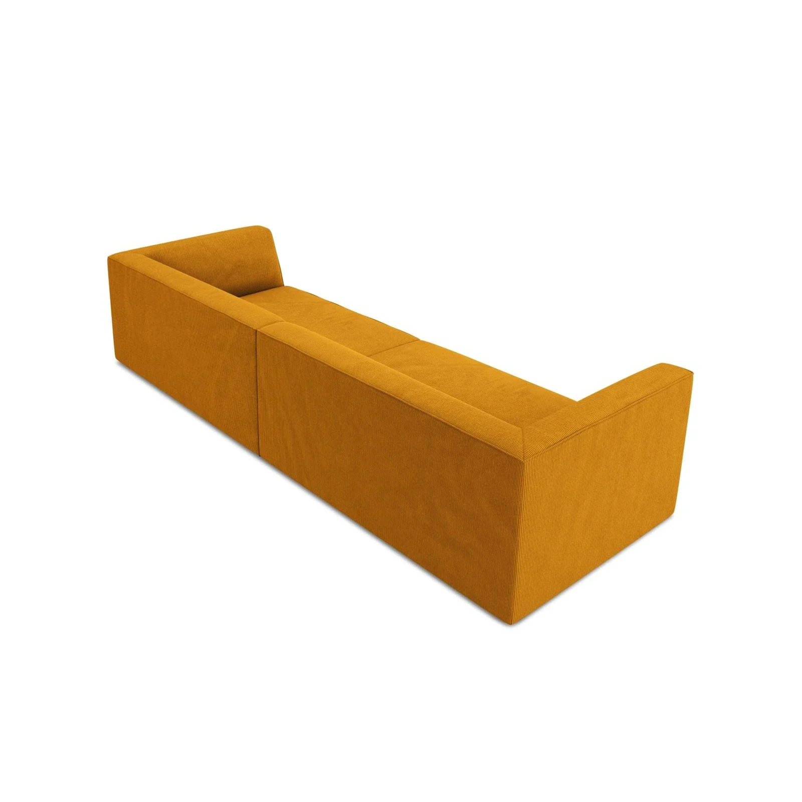 Ruby 4-Sitzer Sofa mit Bezug aus Samt, Cord oder Strukturstoff, 302x93 cm - Image 16
